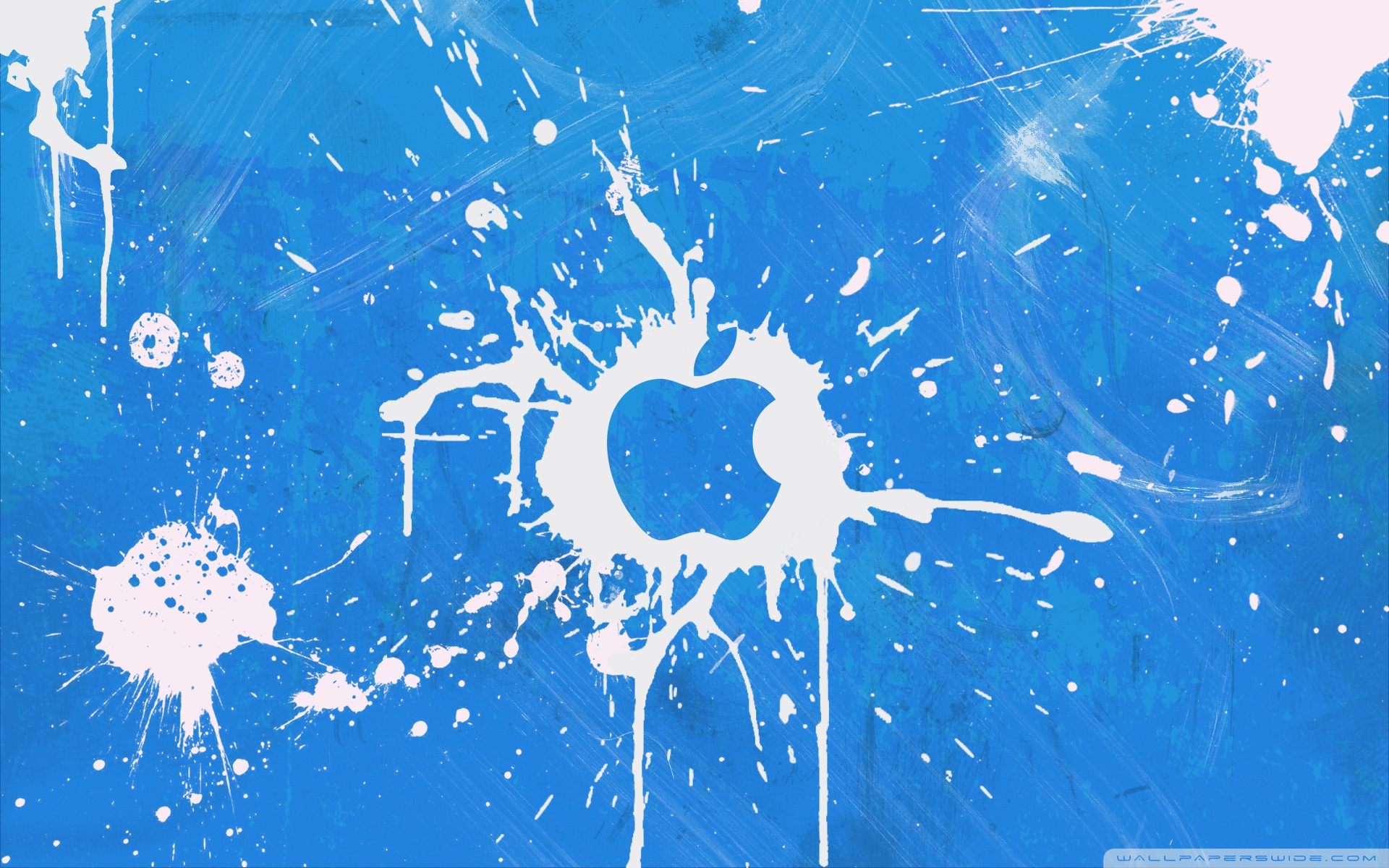 Splash Blue Ultra HD Desktop Background