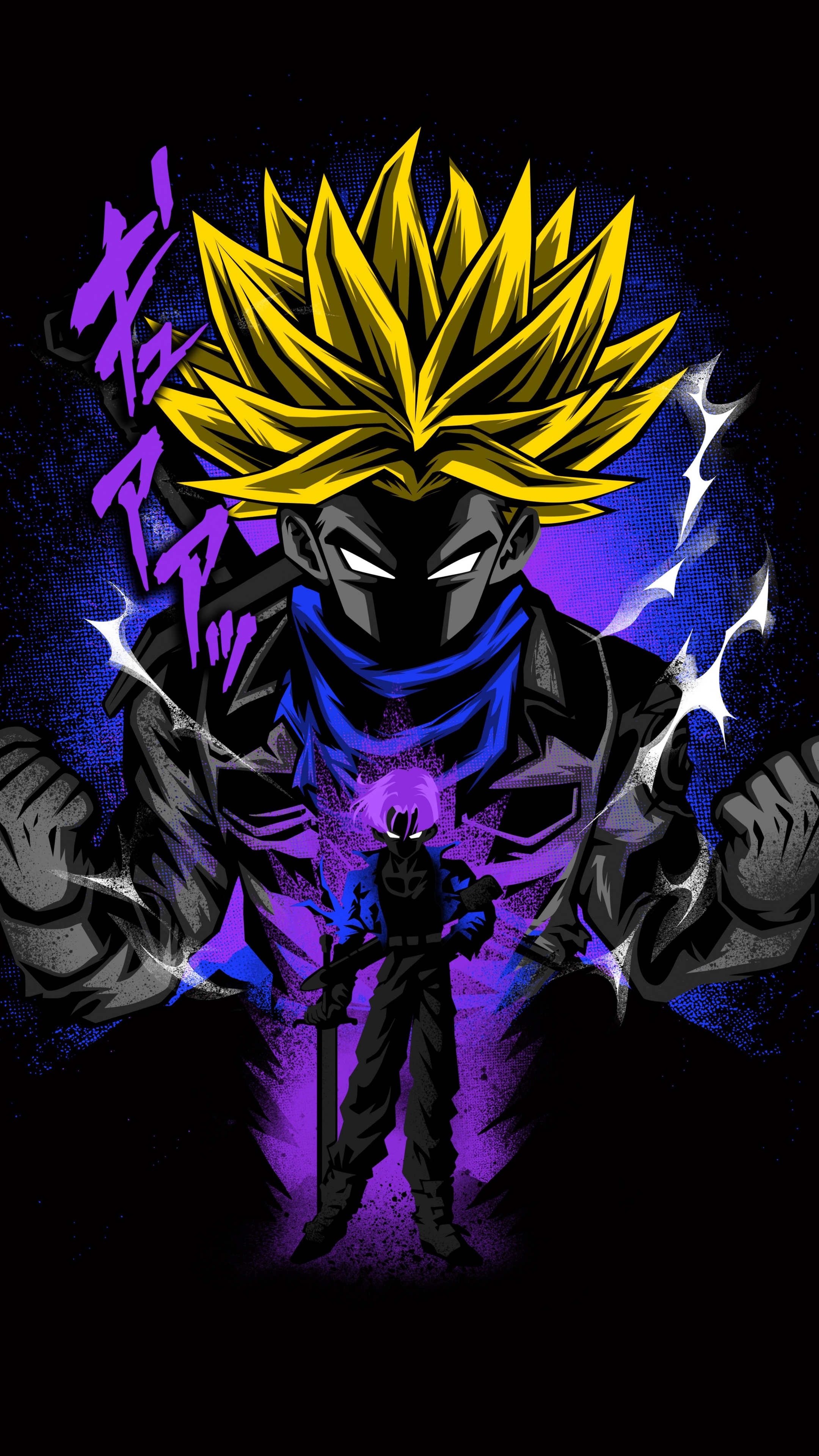 Son Goku Dragon Ball Z AMOLED 8K Wallpaper