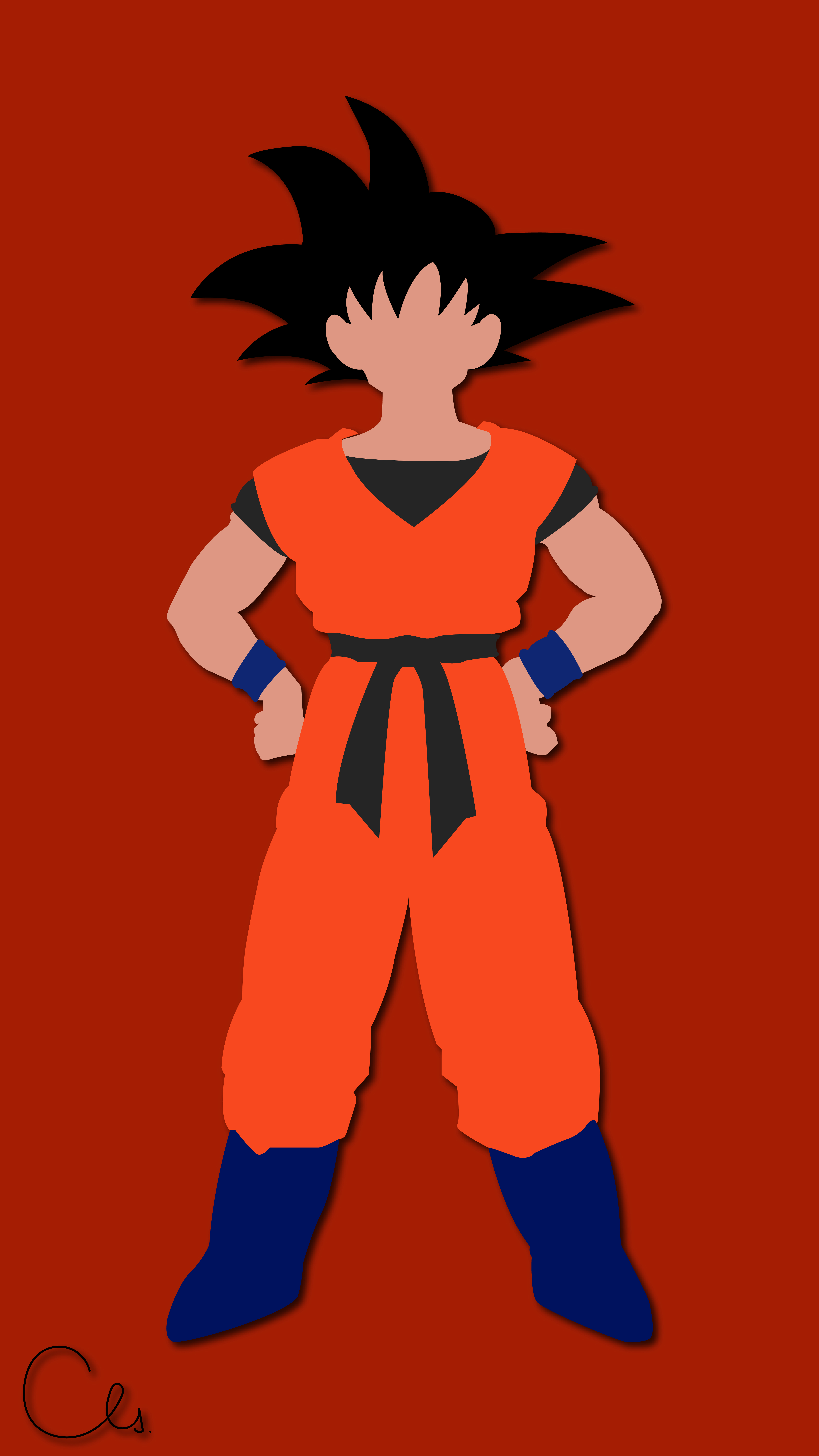 SonGoku Phone Wallpaper