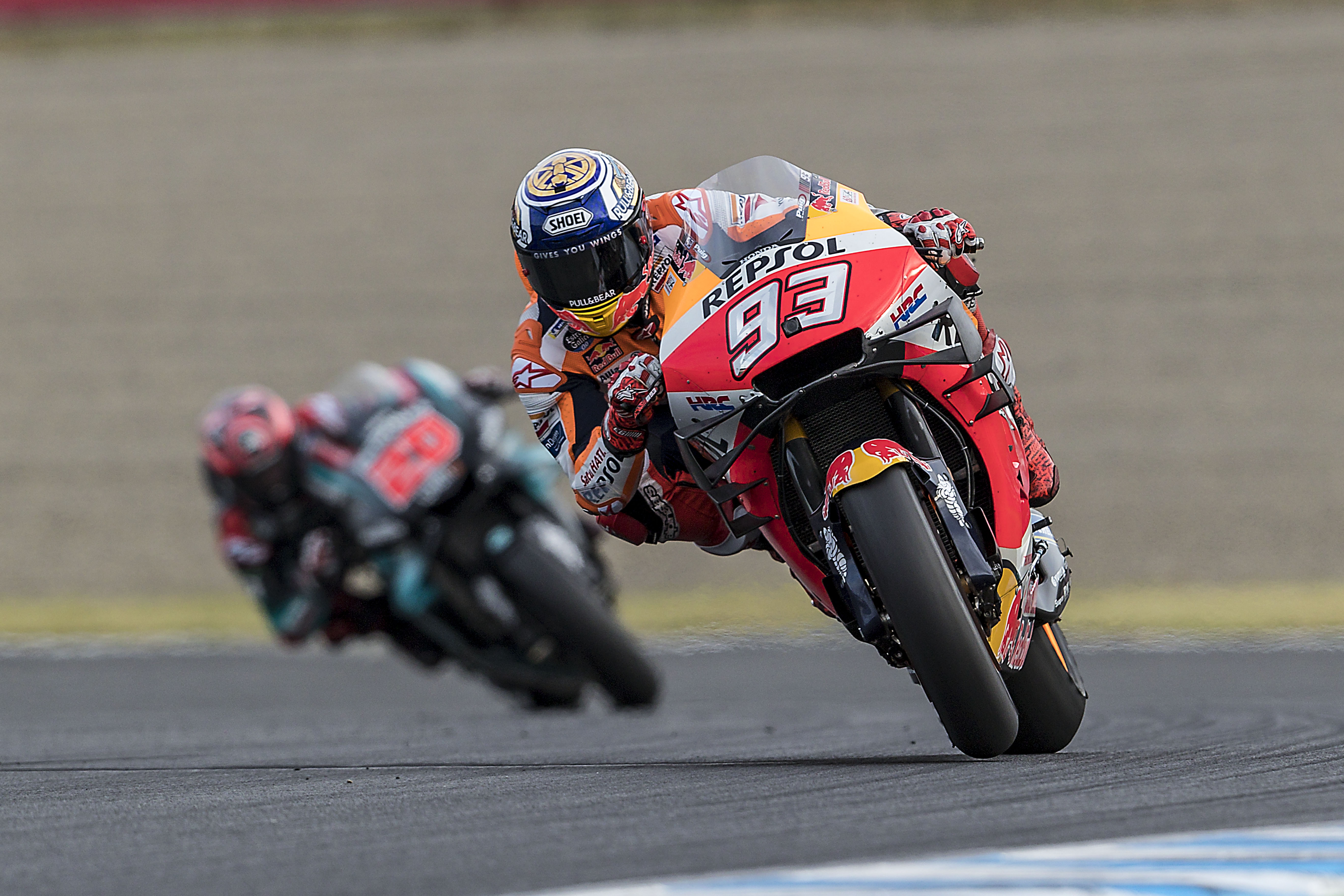 Marc Márquez and Fabio Quartararo
