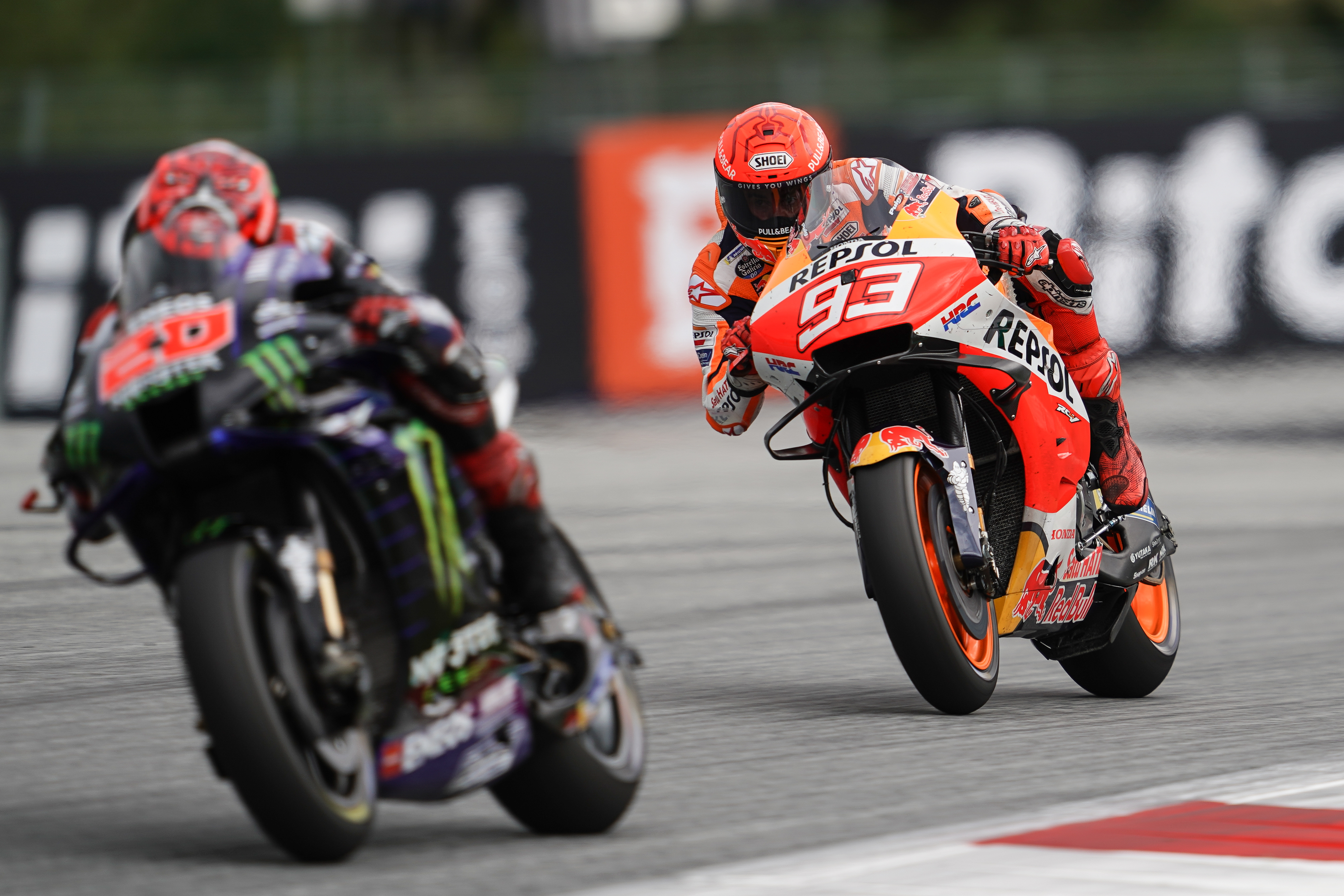 Fabio Quartararo and Marc Márquez