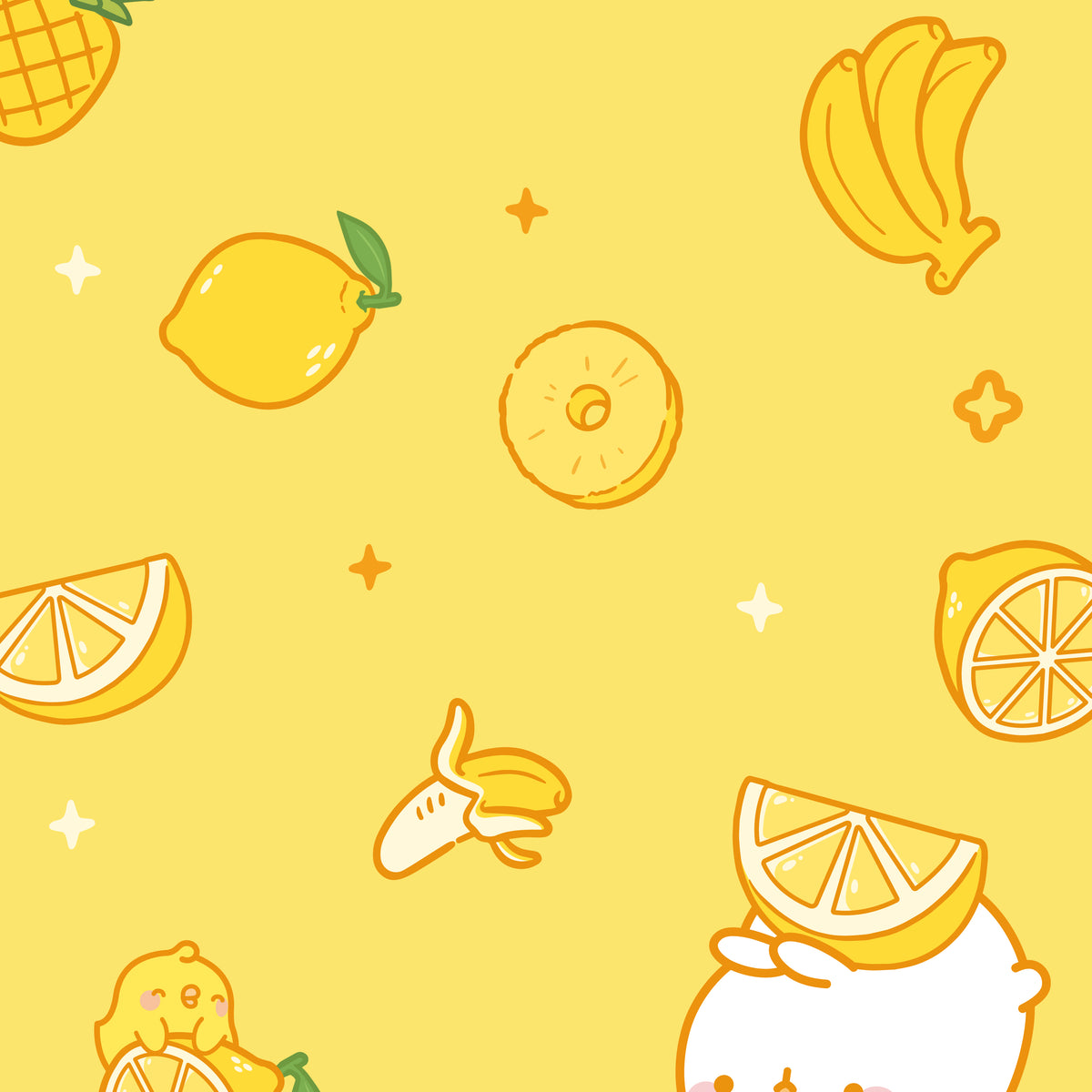Discover The Yellow Fruits Wallpaper