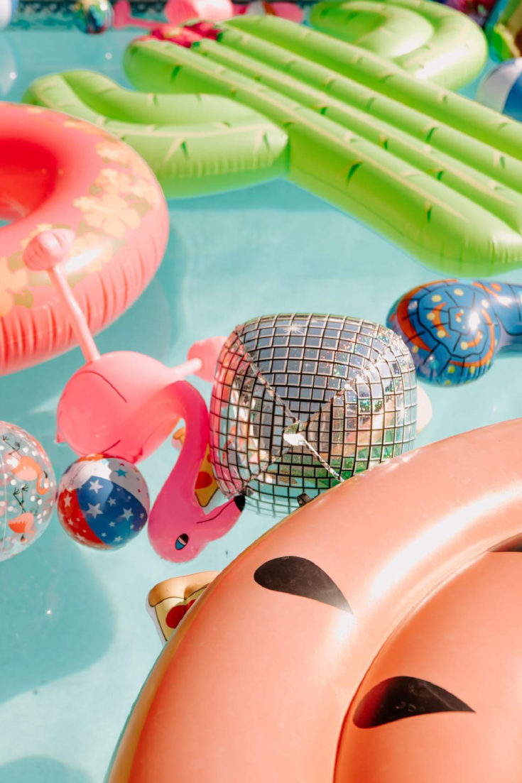 Fun and Colorful Pool Party Ideas