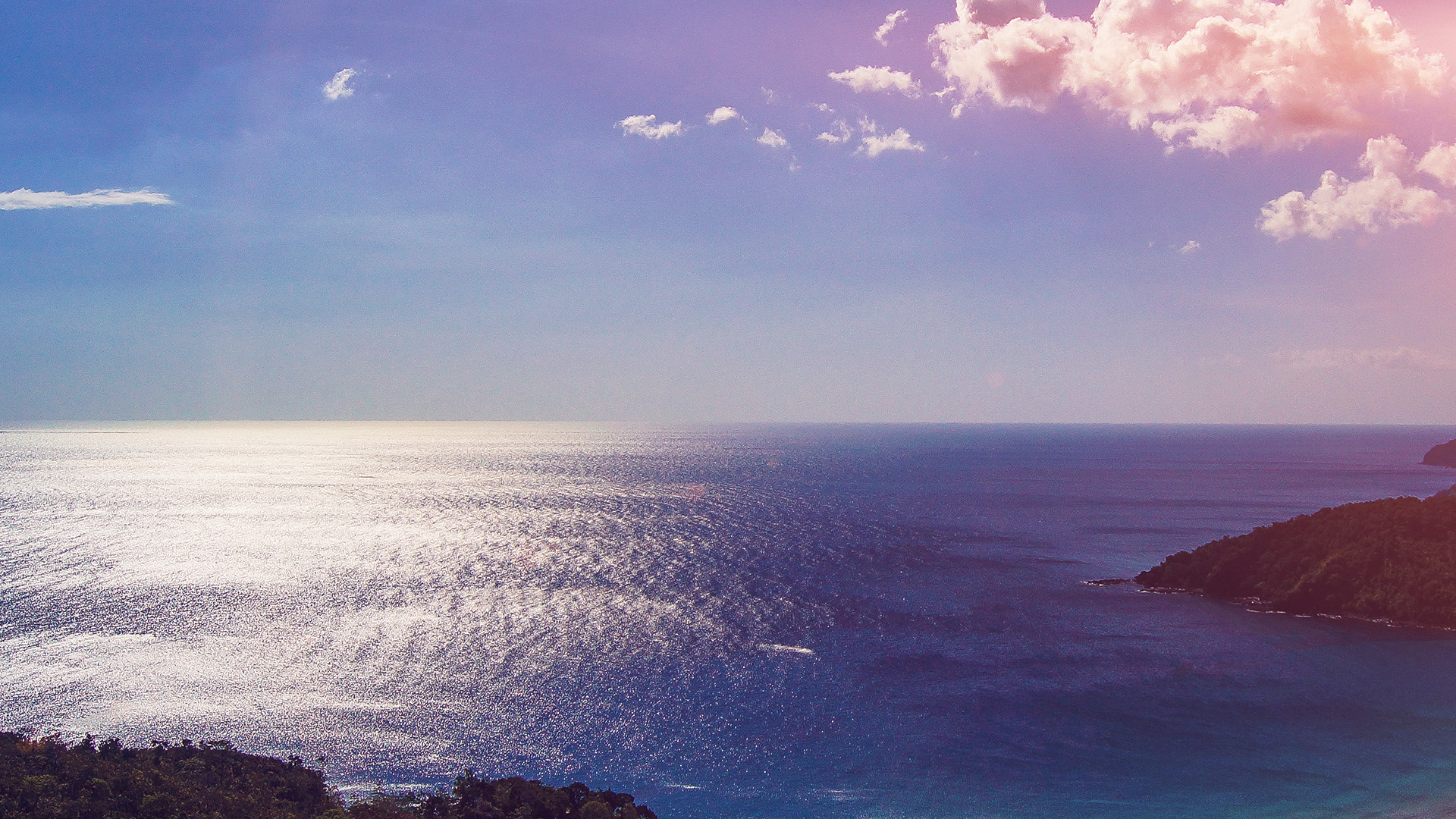 Sea Beach Summer Vacation Mountain