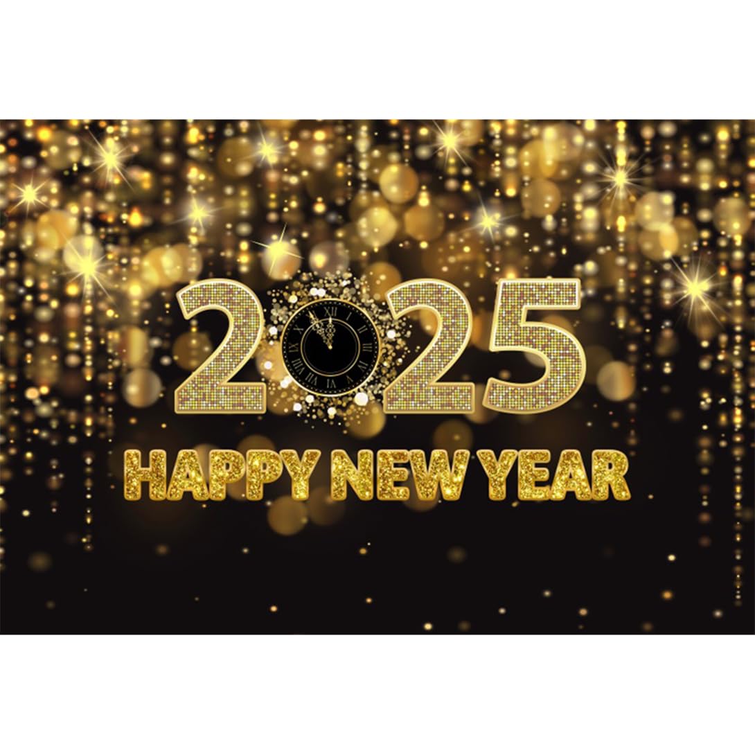 Happy New Year 2025 Dark Wallpapers Wallpaper Cave