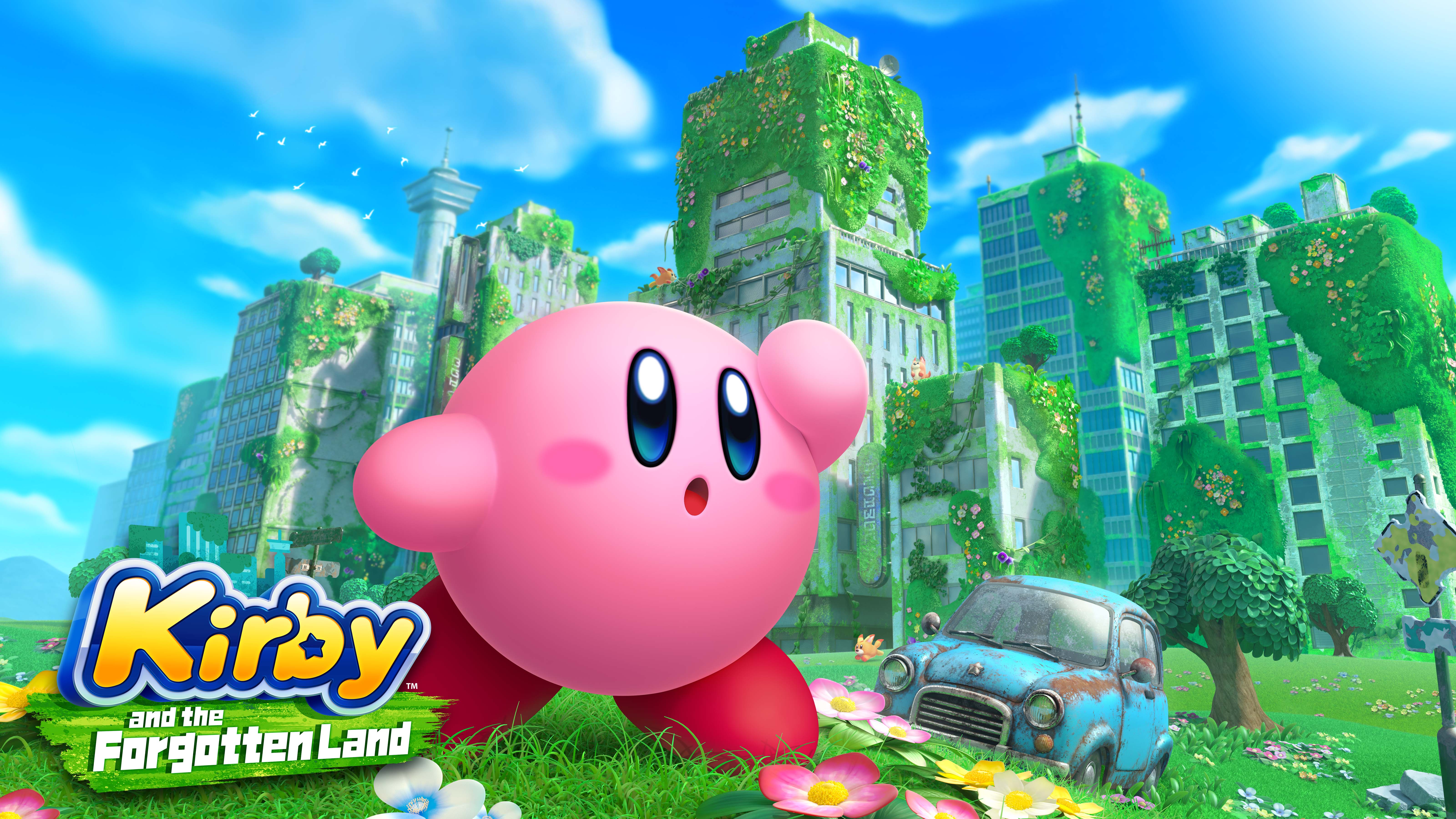 Kirby And The Forgotten Land wallpaper