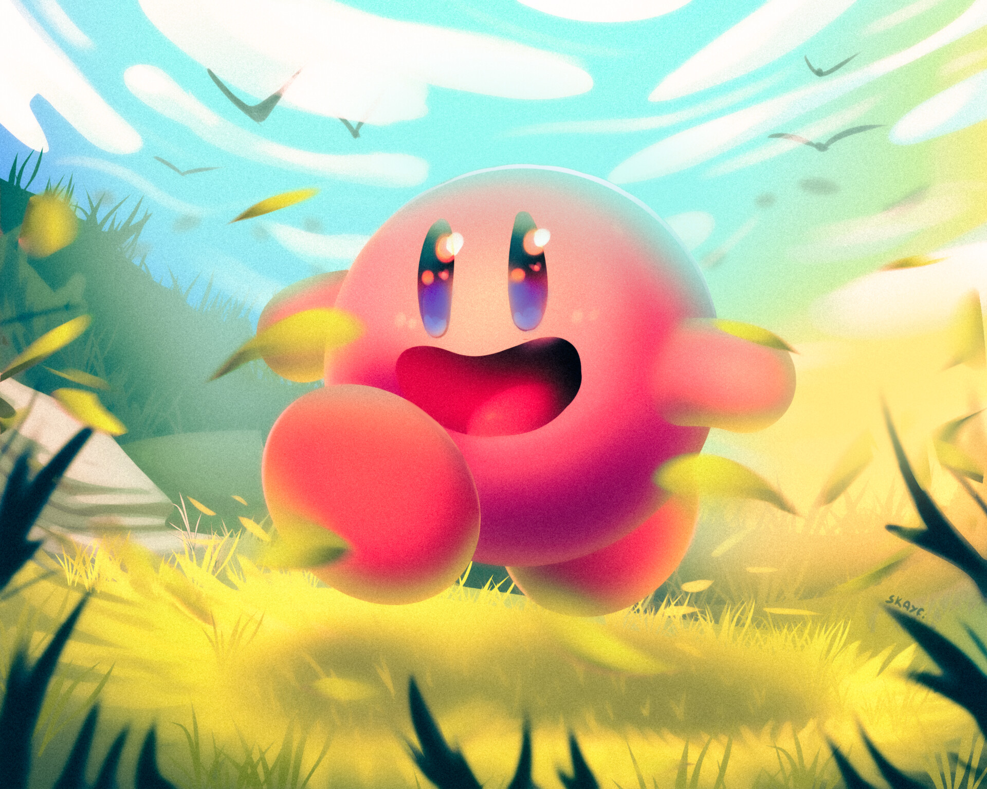Running Kirby