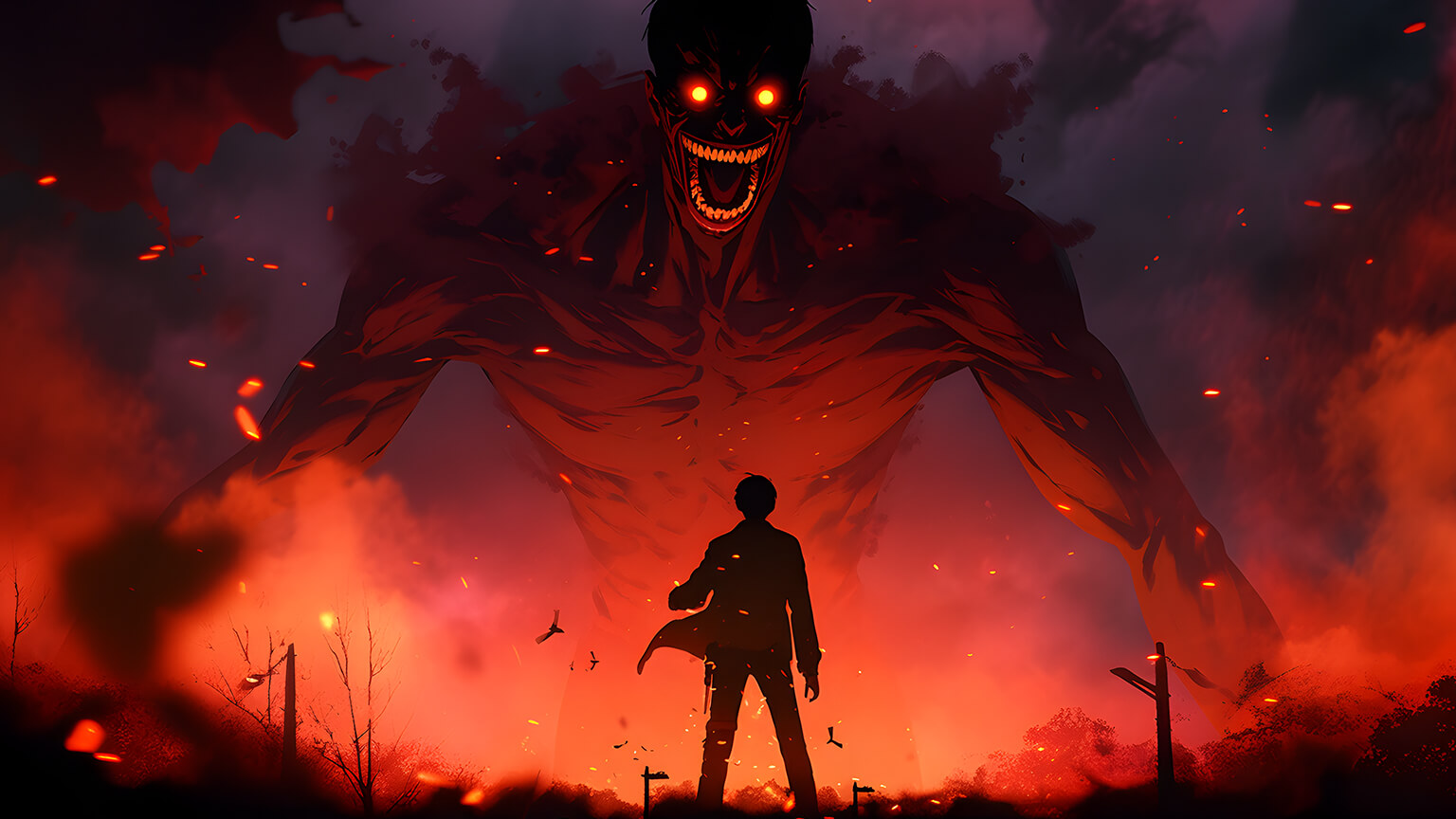 AOT Fury Titan Desktop Wallpaper