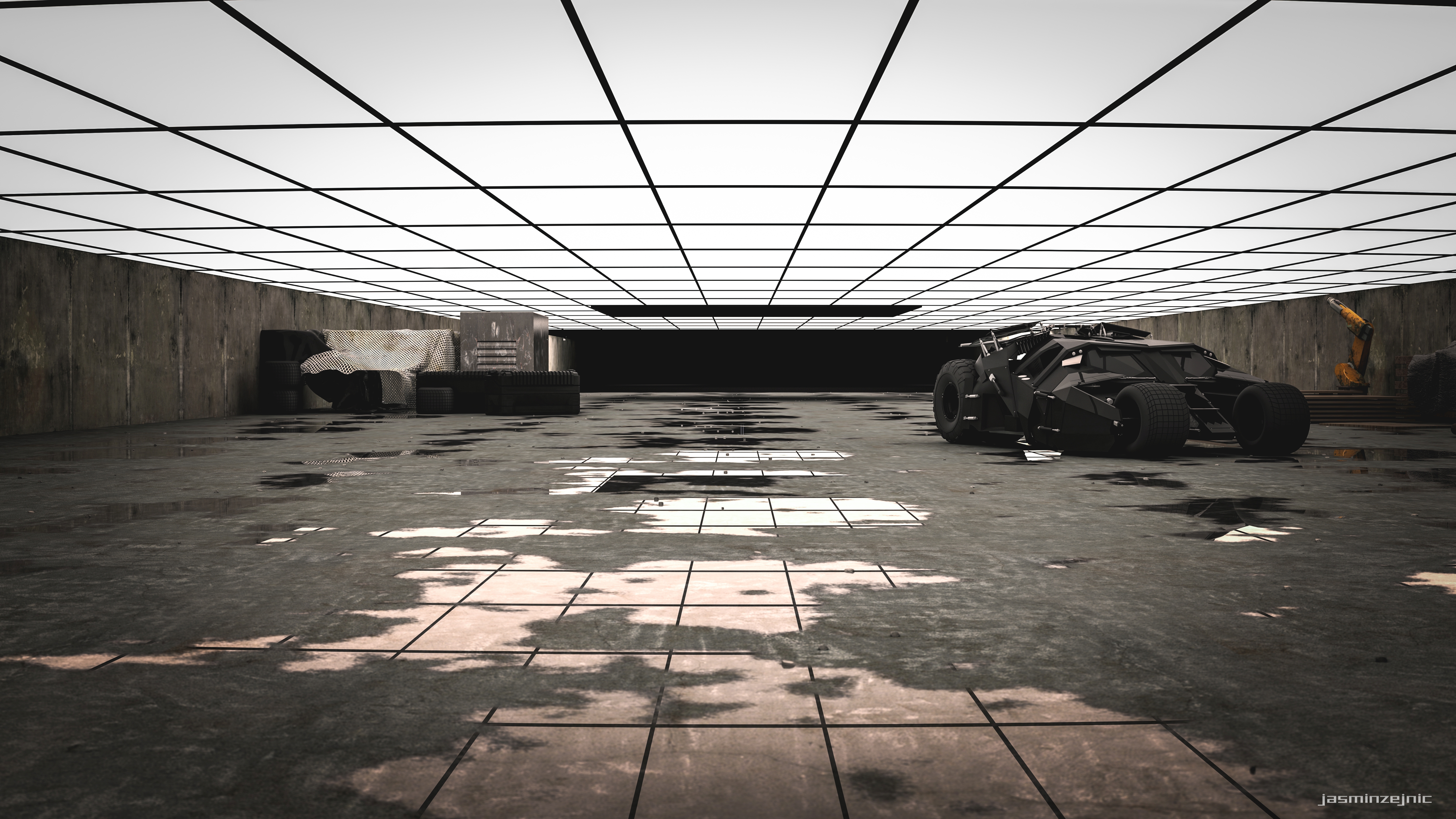 Batcave 4k Wallpaper