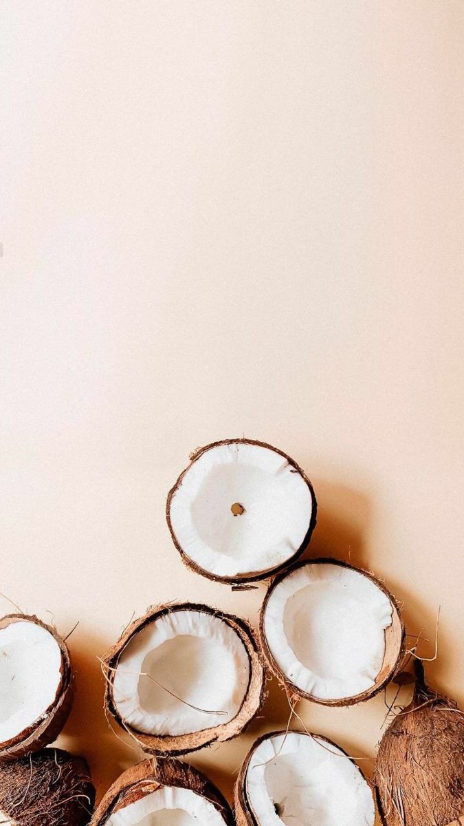 Coconut. iPhone background wallpaper
