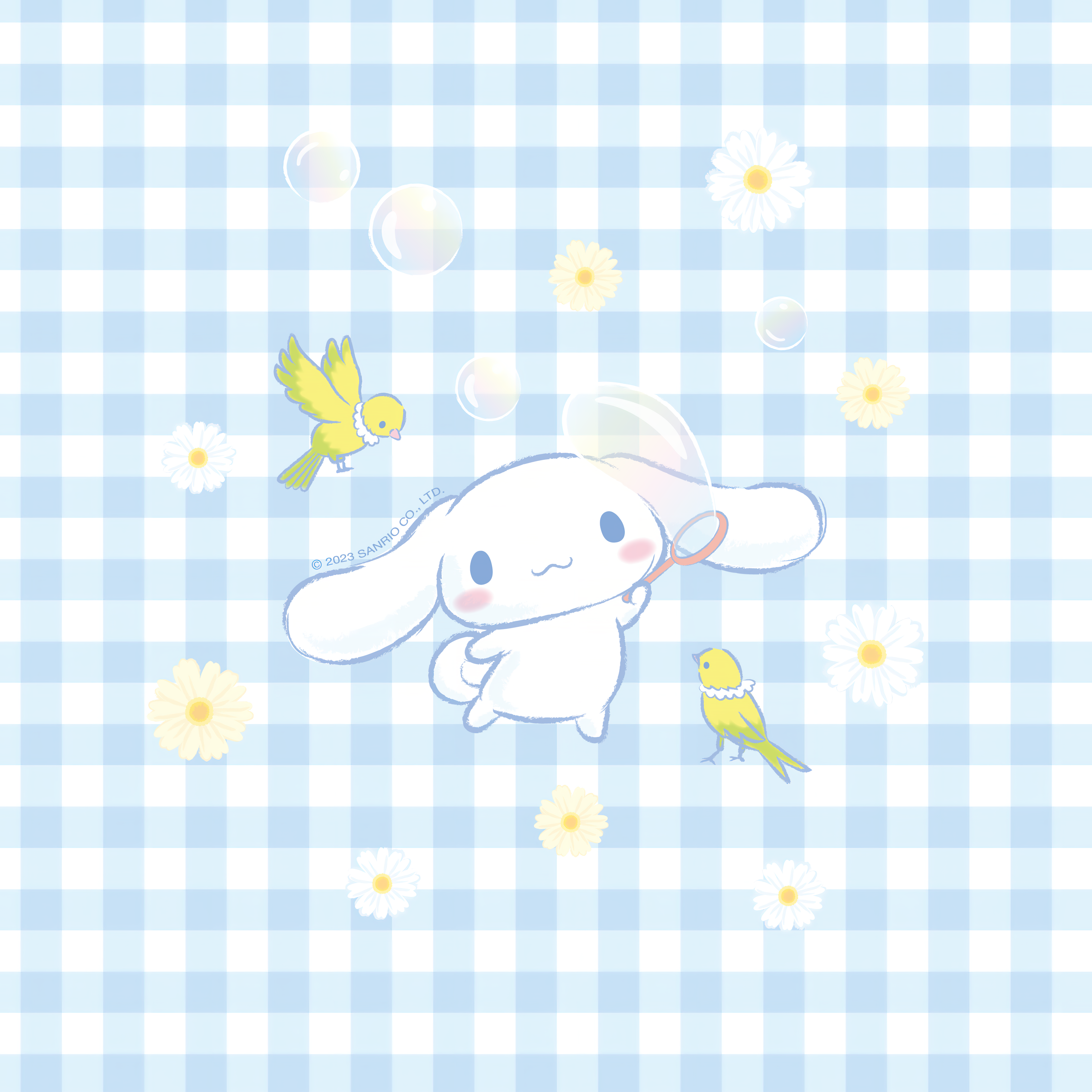 Cinnamoroll Wallpaper 4K, Blue, 5K