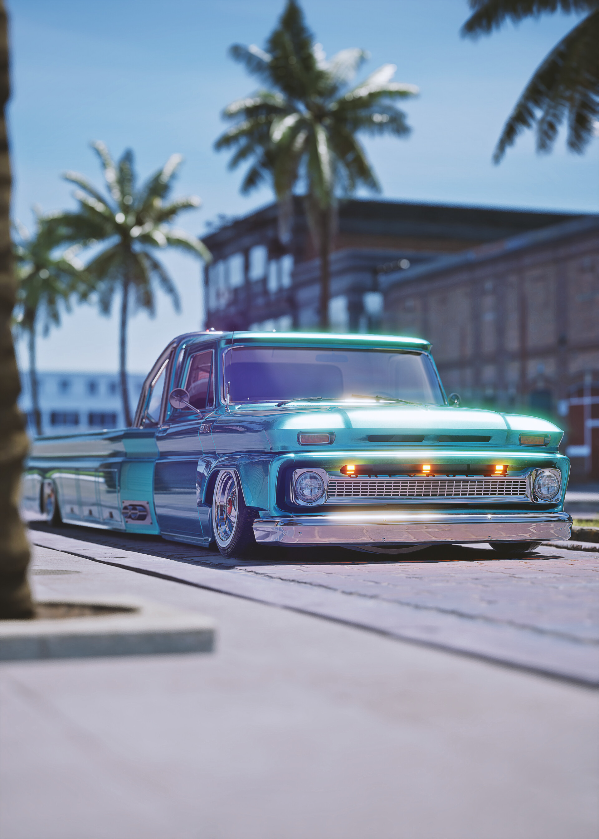 Chevy C10 Ramp Truck