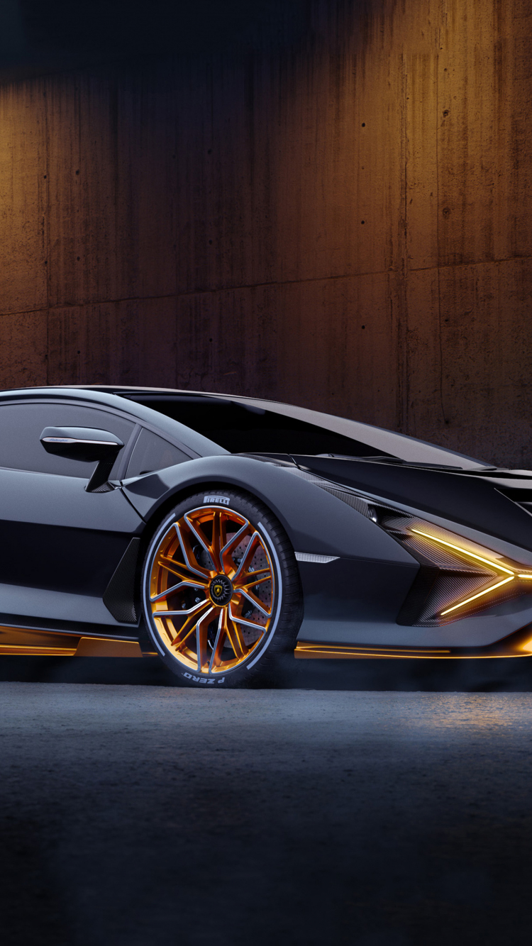 Download wallpaper 750x1334 lamborghini
