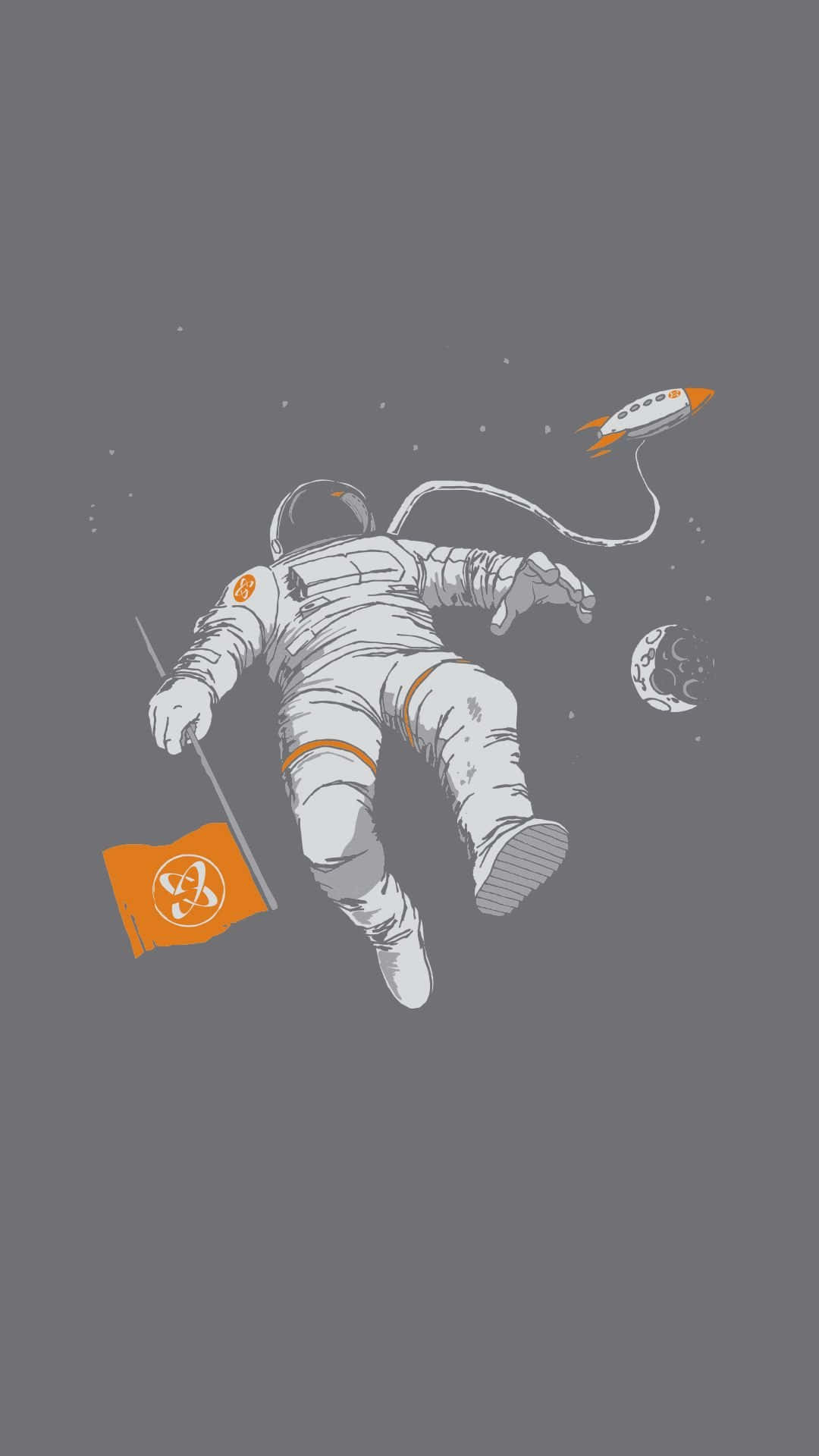 the Astronaut iPhone Wallpaper