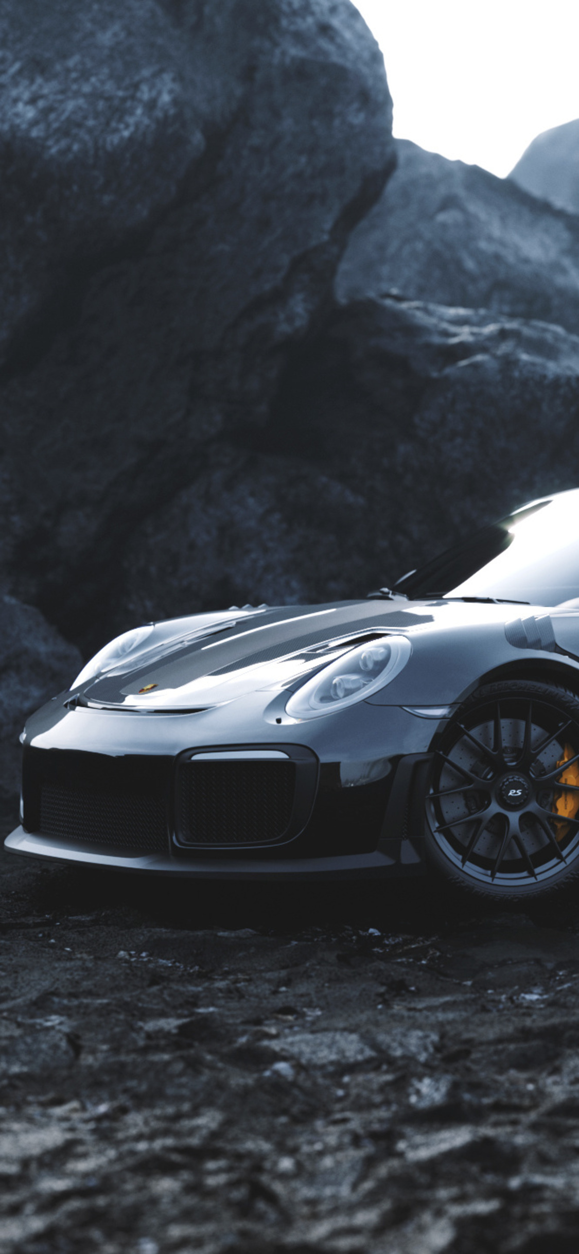 Black Porsche iPhone XS