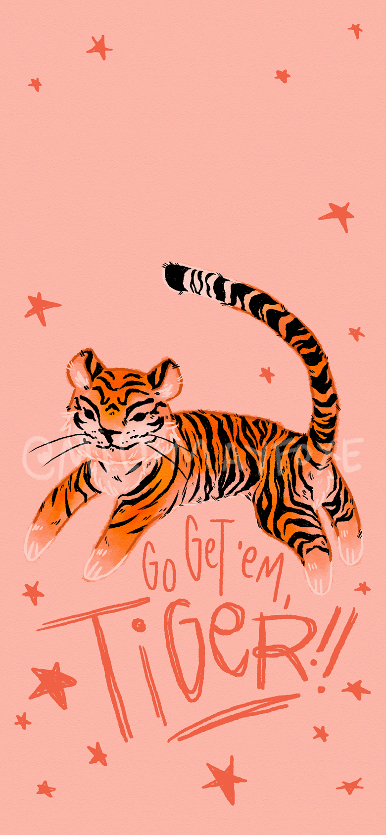 Go Get Em Tiger! Wallpaper