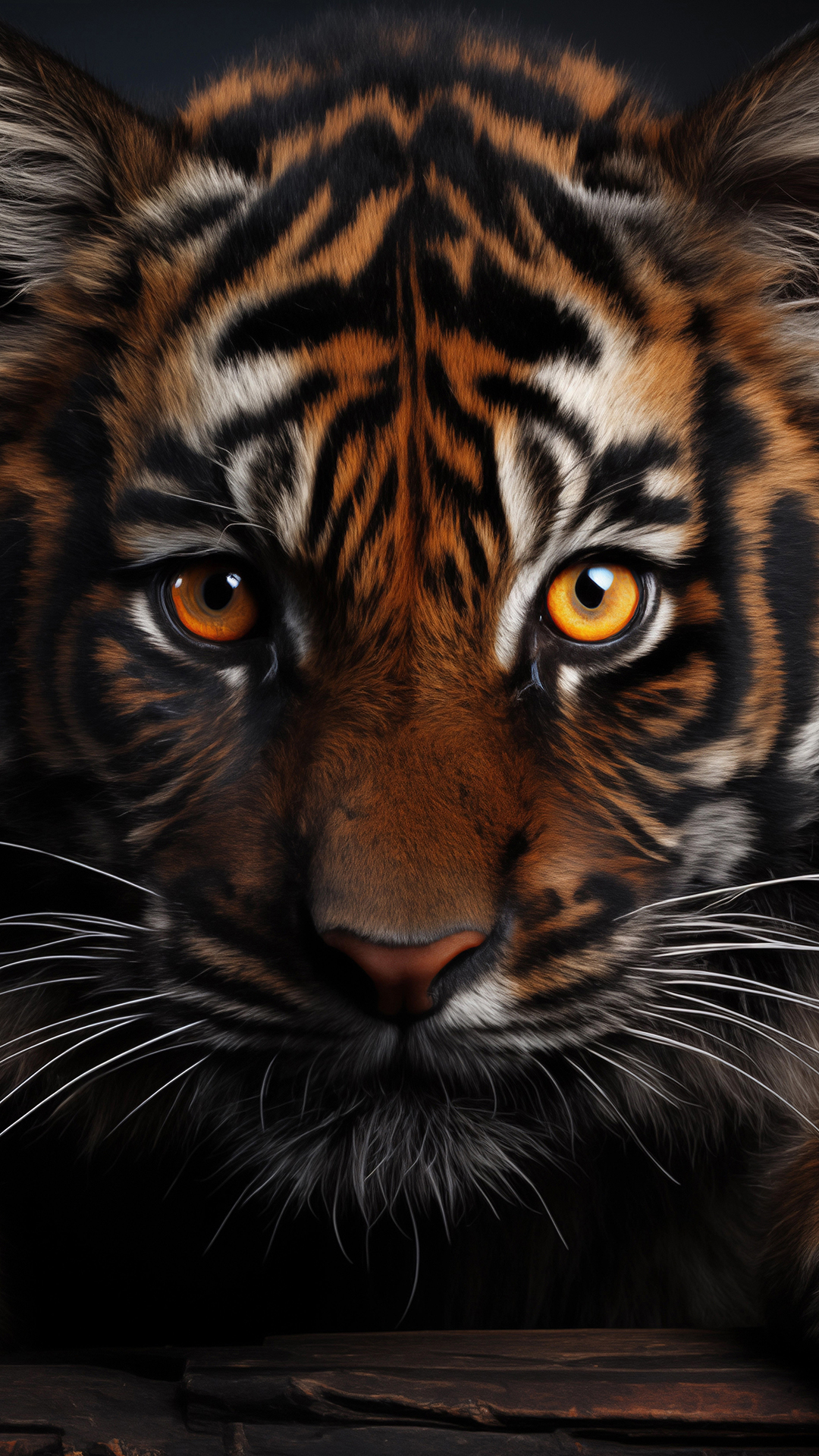 Baby tiger HD wallpaper 4K free