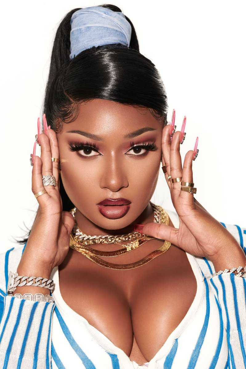 Megan Thee Stallion Close Up Wallpaper