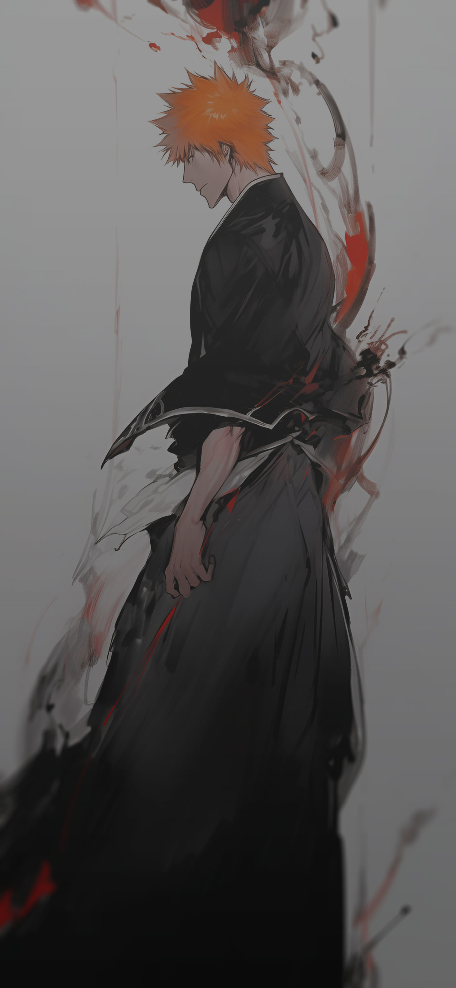 Ichigo Kurosaki Sketch Art Wallpaper