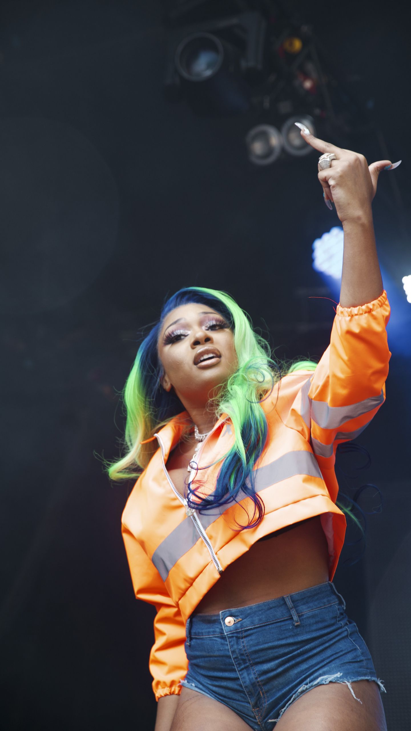 Rapper Megan Thee Stallion HD Wallpaper