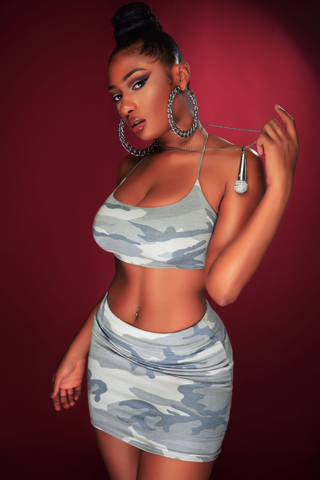 Rapper Megan Thee Stallion HD Wallpaper