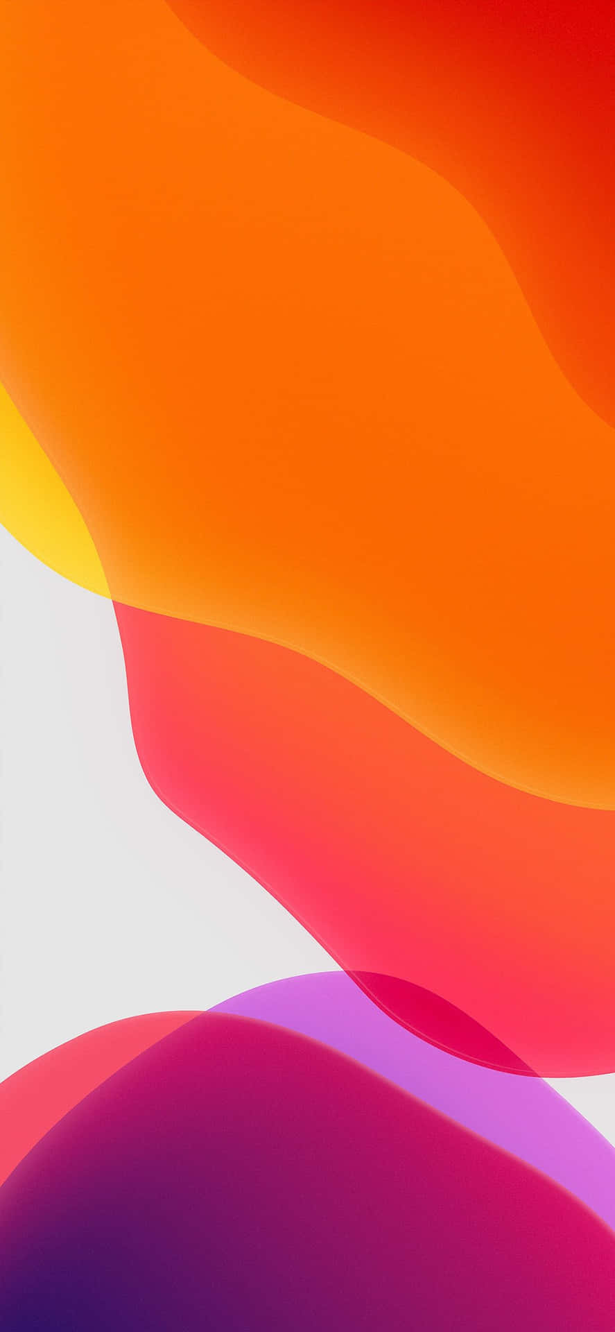 Download iPhone 6s Default Color Blobs Wallpaper