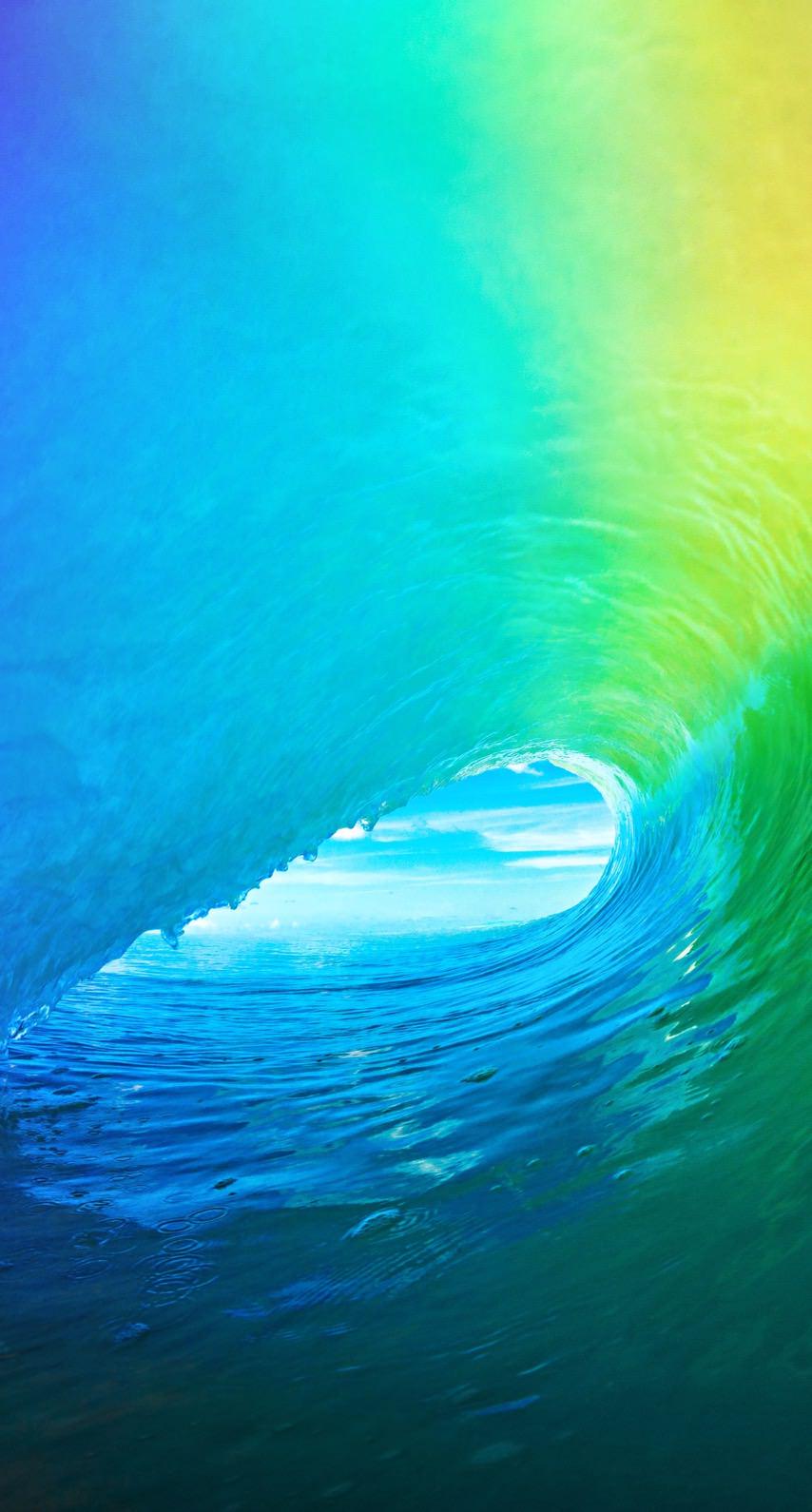 iOS 9 and iphone 6s stock wallpaper