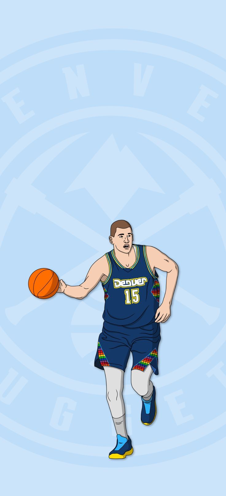 Nikola Jokic Nuggets Basketball