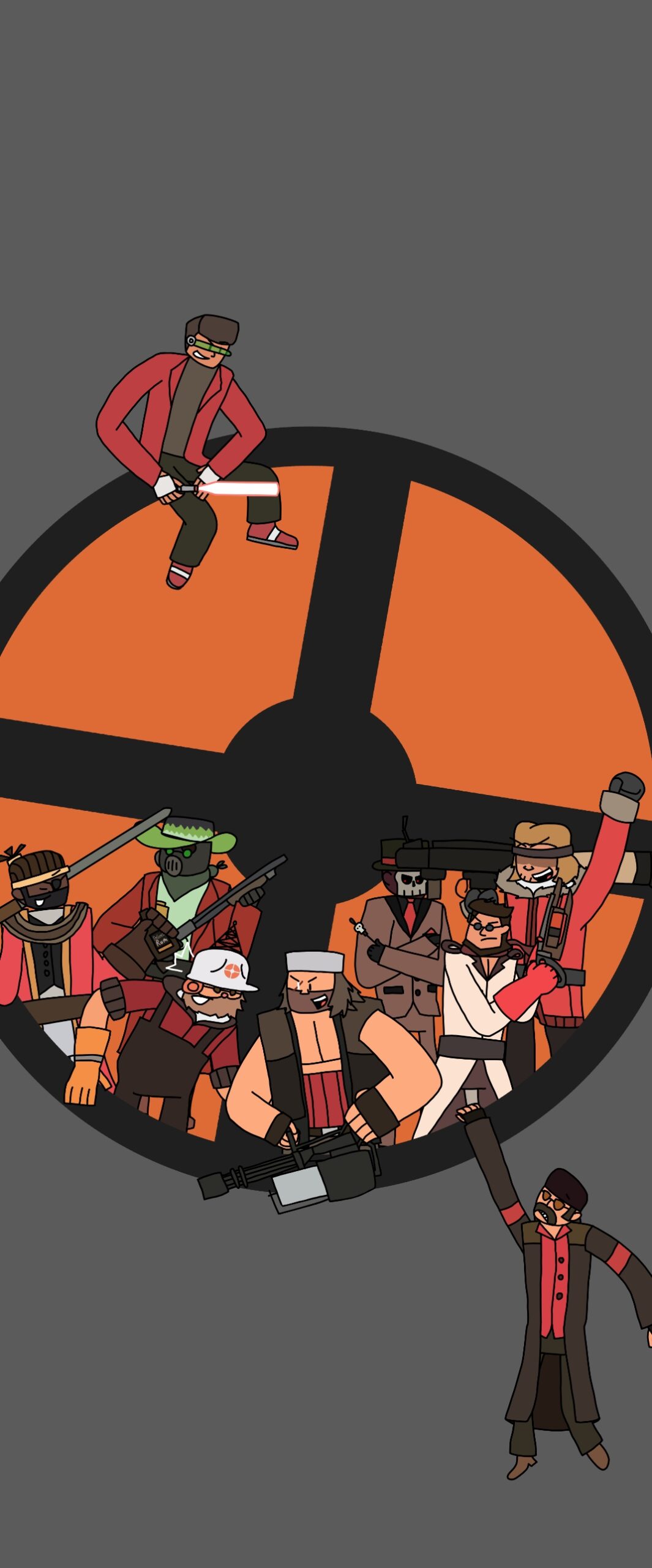 Team Fortress 2 iPhone Wallpaper 4k