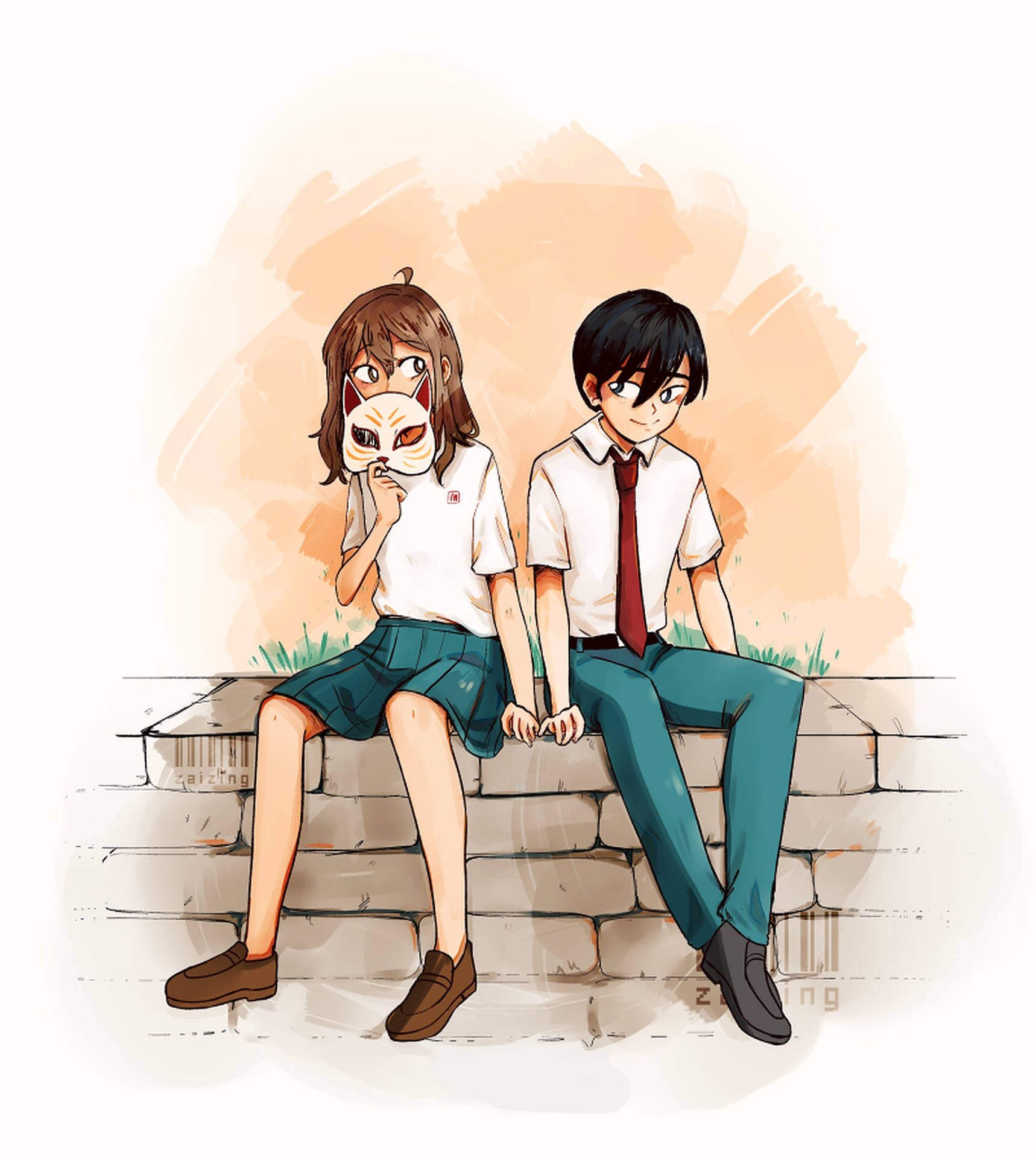 A Whisker Away Film Wallpaper