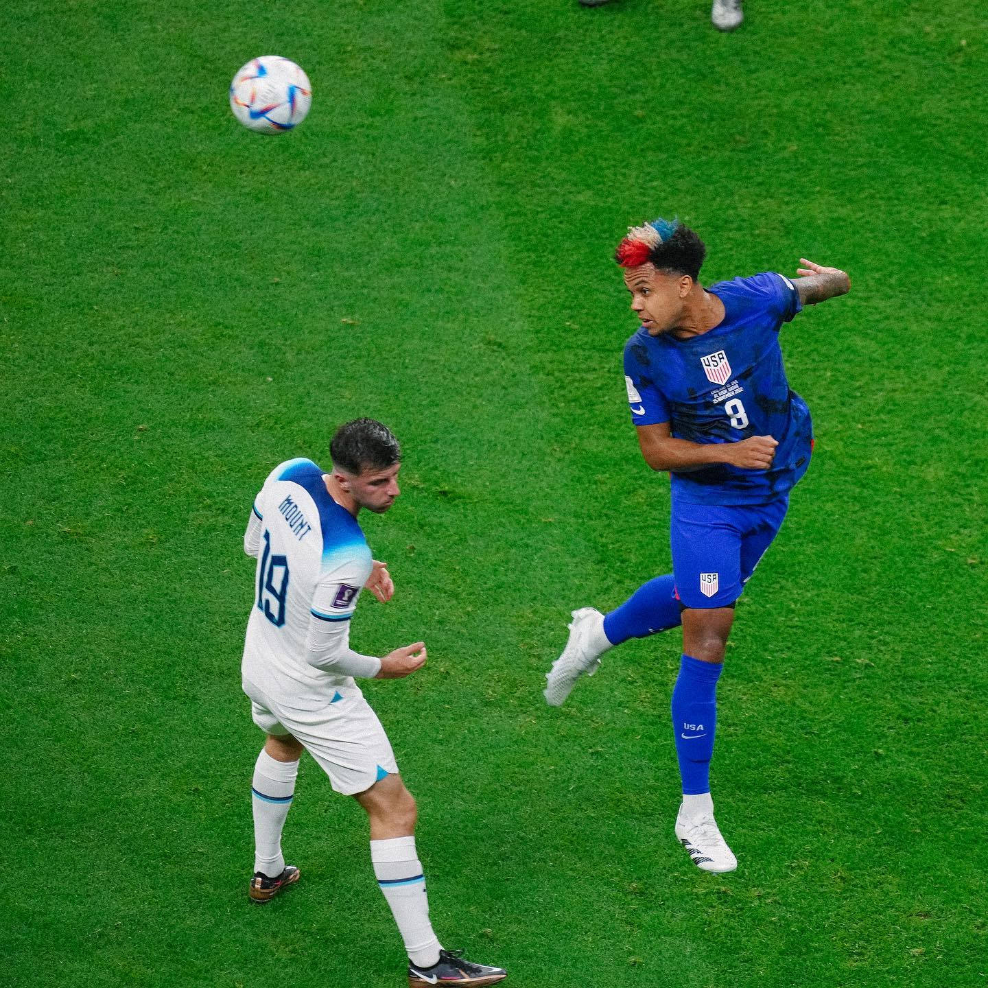 Weston McKennie in Action Wallpaper