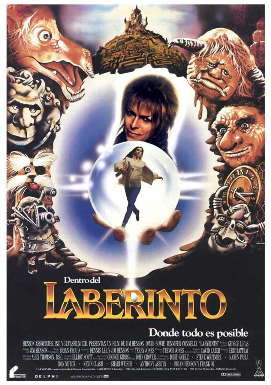 Labyrinth Movie Poster Print 11 x 17