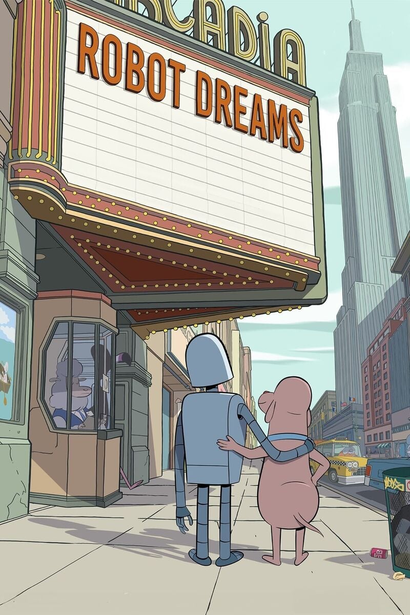 Robot Dreams Kids Movie Poster 2024
