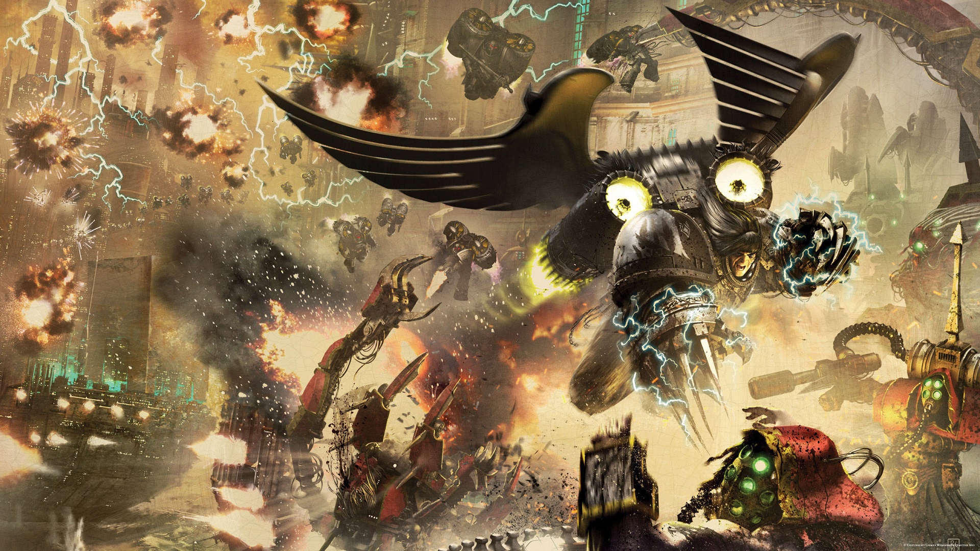 wallpaper Horus Heresy, Warhammer 40