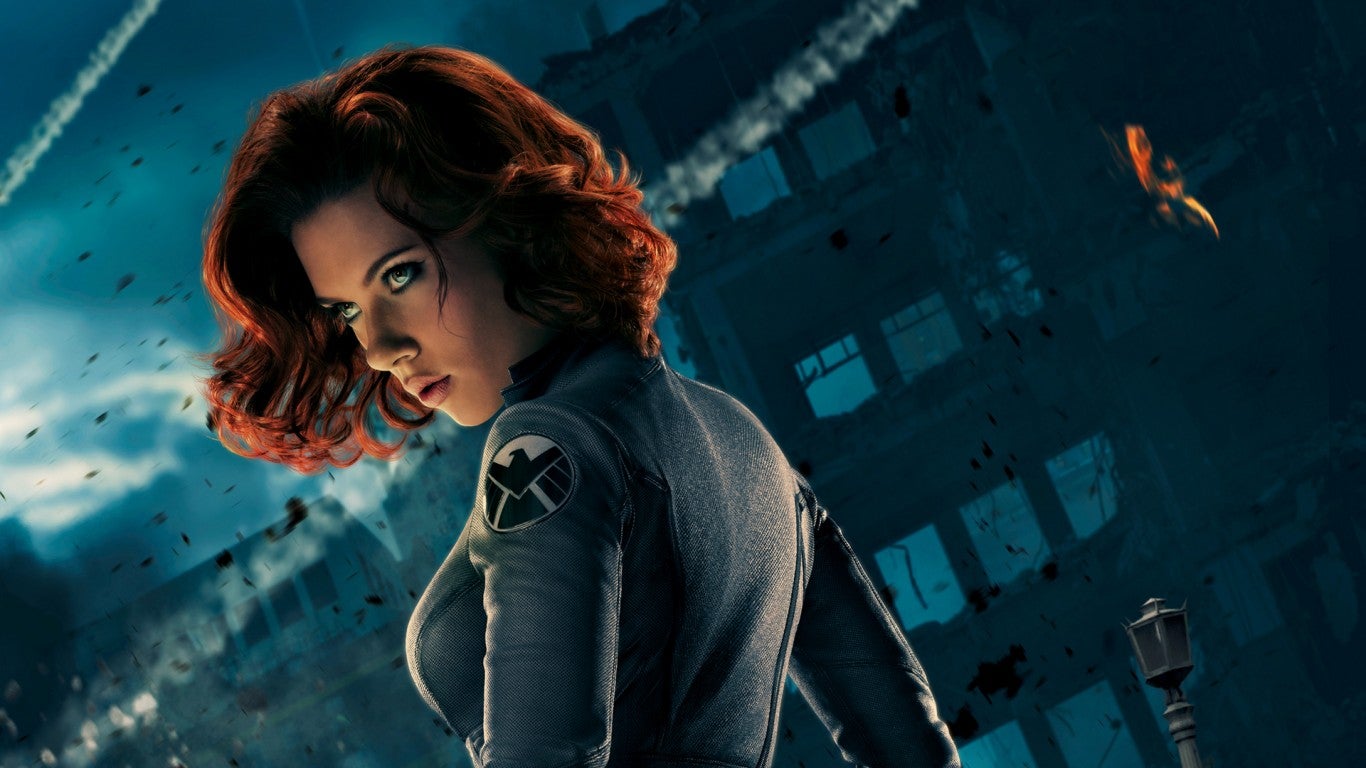 Scarlett Johansson Teases Black Widow's