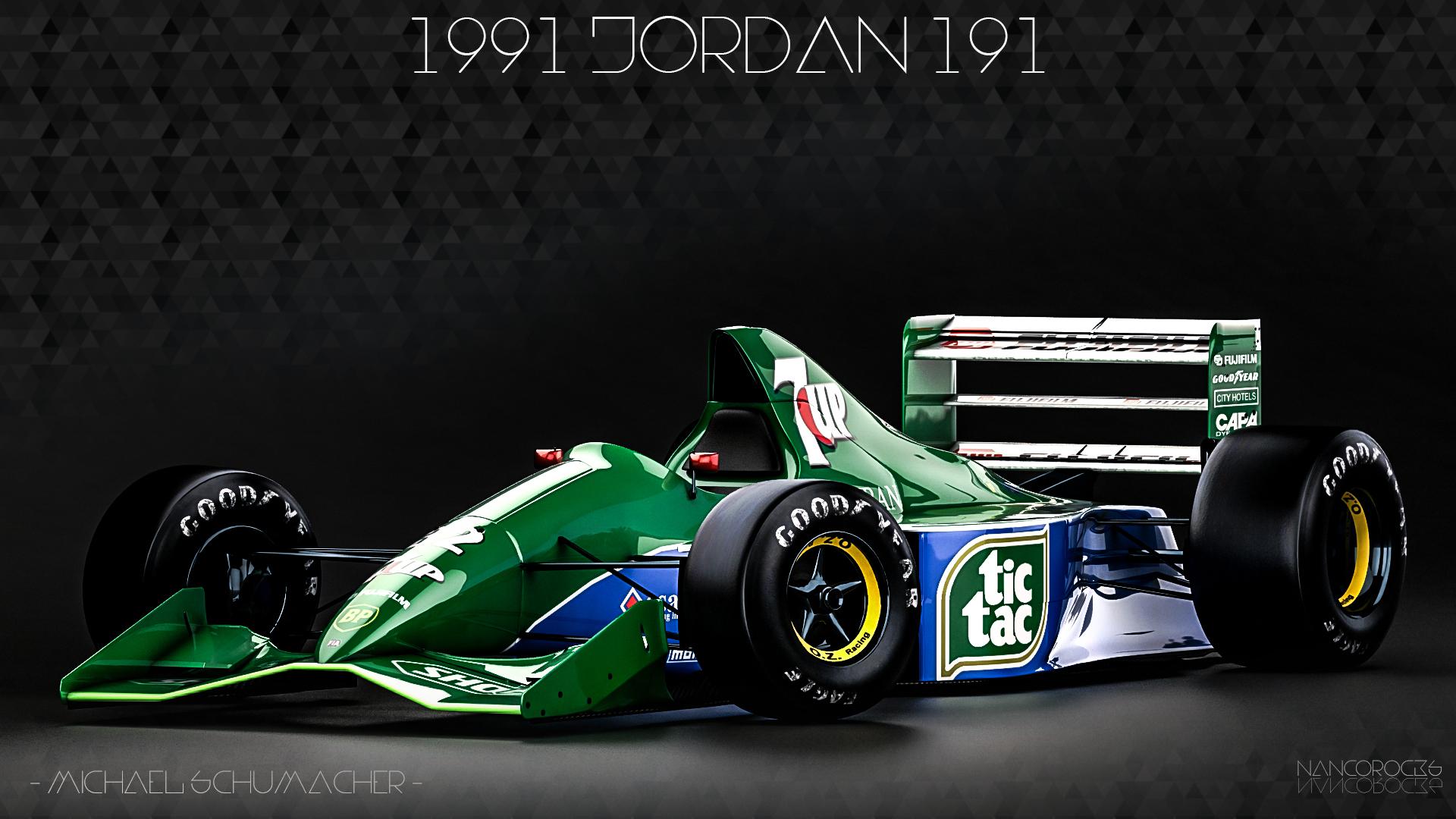 Jordan 7UP sponsored livery