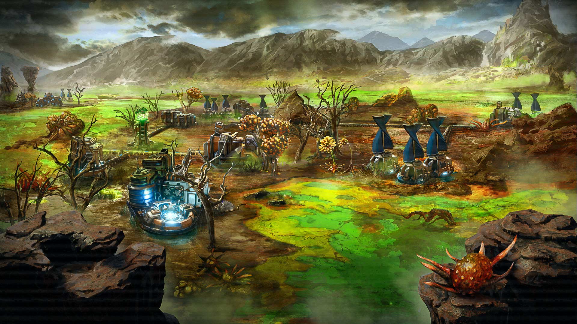 Video Game The Riftbreaker HD Wallpaper