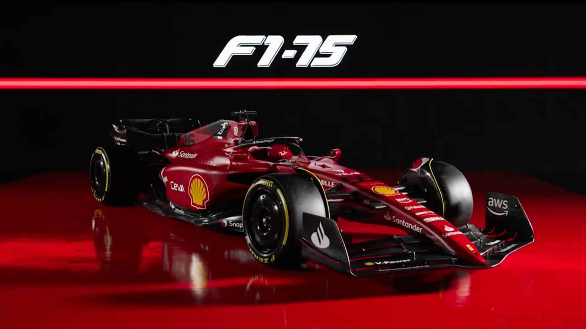 Ferrari Reveals F1 75 At Maranello