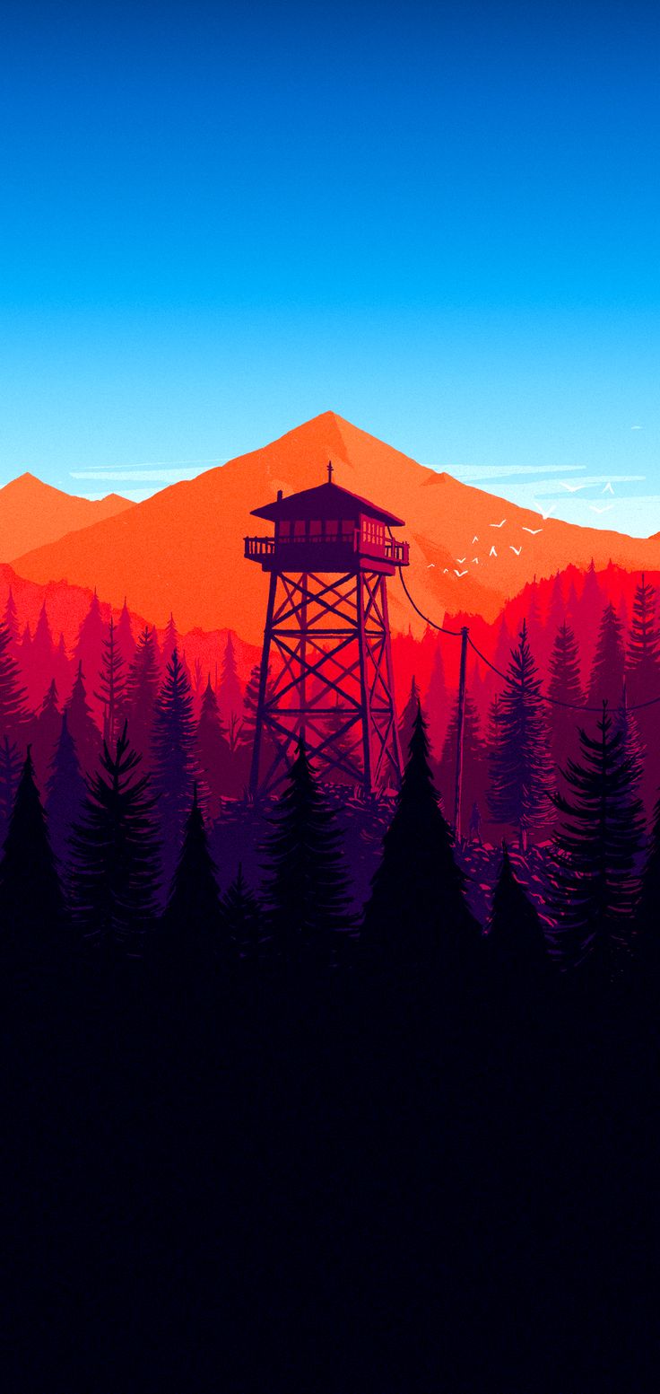Firewatch Mobile WallpaperK