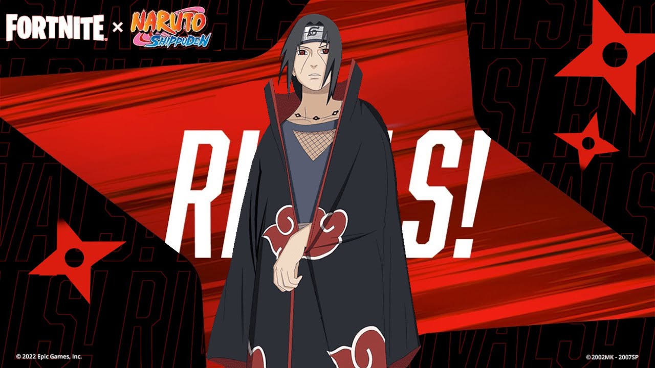 Itachi Uchiha Fortnite x Naruto skin