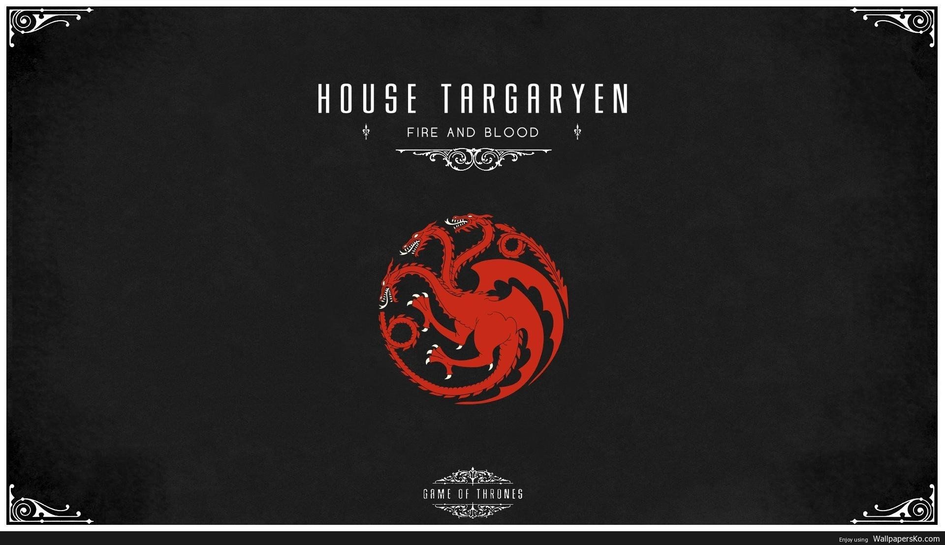 targaryen wallpaper 1920x1080