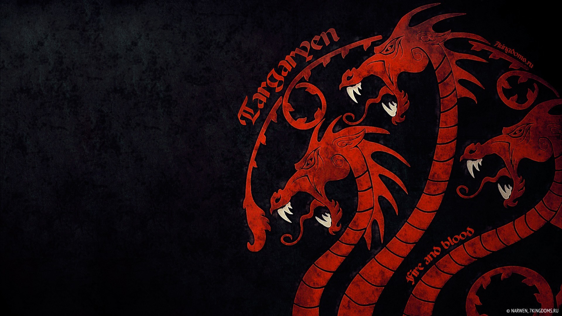 fire and blood, sigils, Game of Thrones