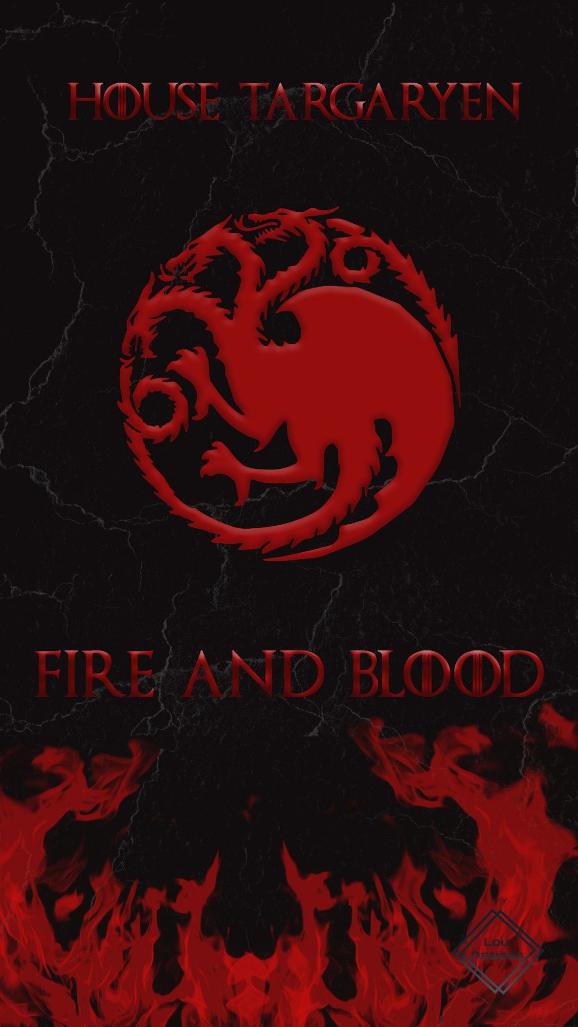 House Targaryen mobile background