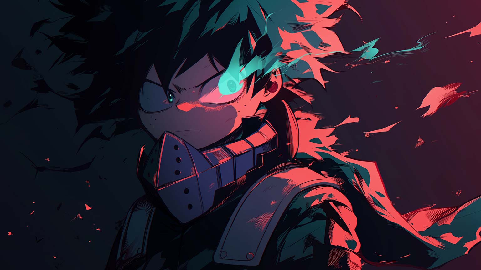 My Hero Academia Deku Desktop Wallpaper