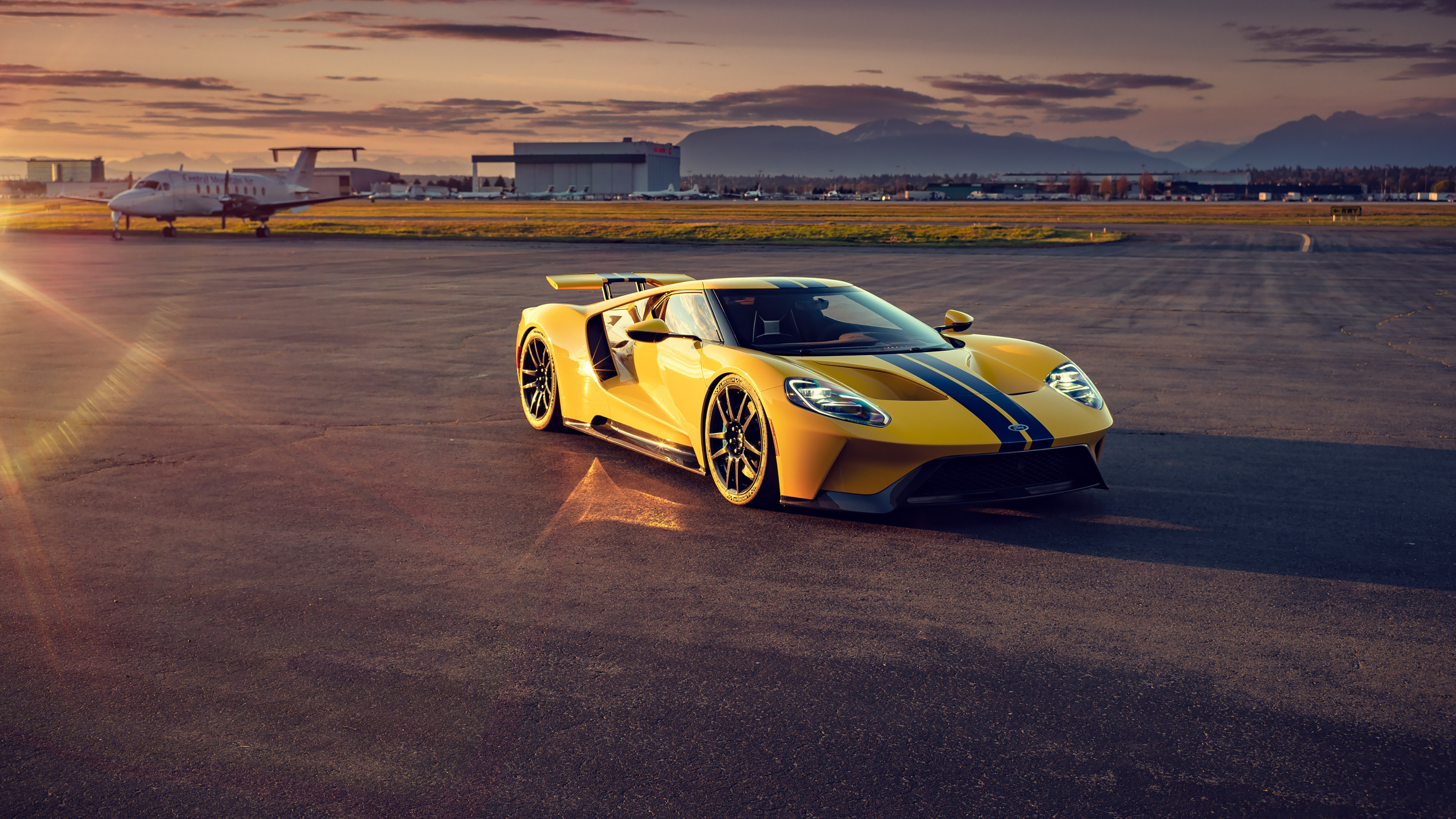 Ford GT 4K Wallpaper Car