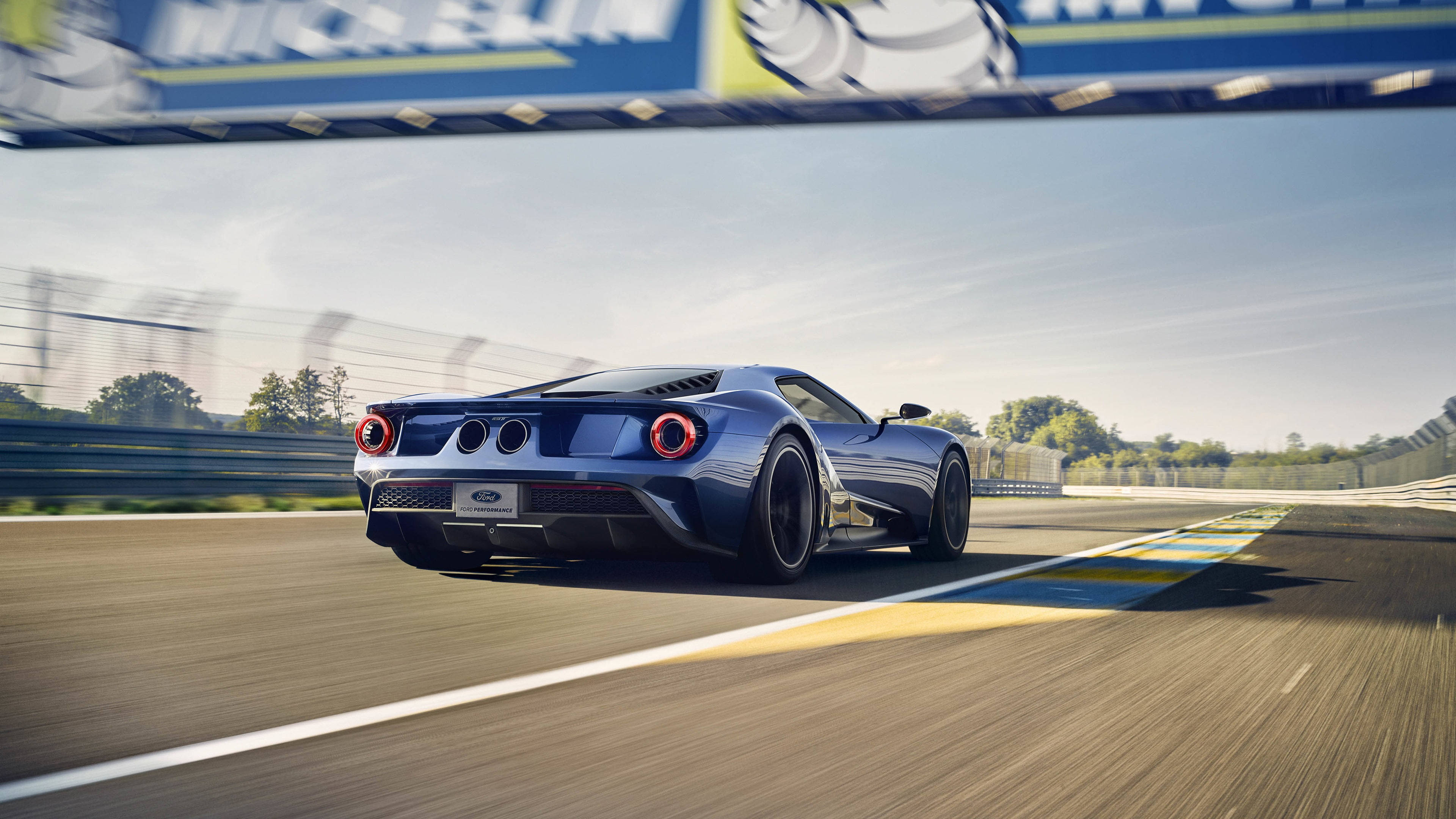 Download free Navy Blue Ford Gt Sports