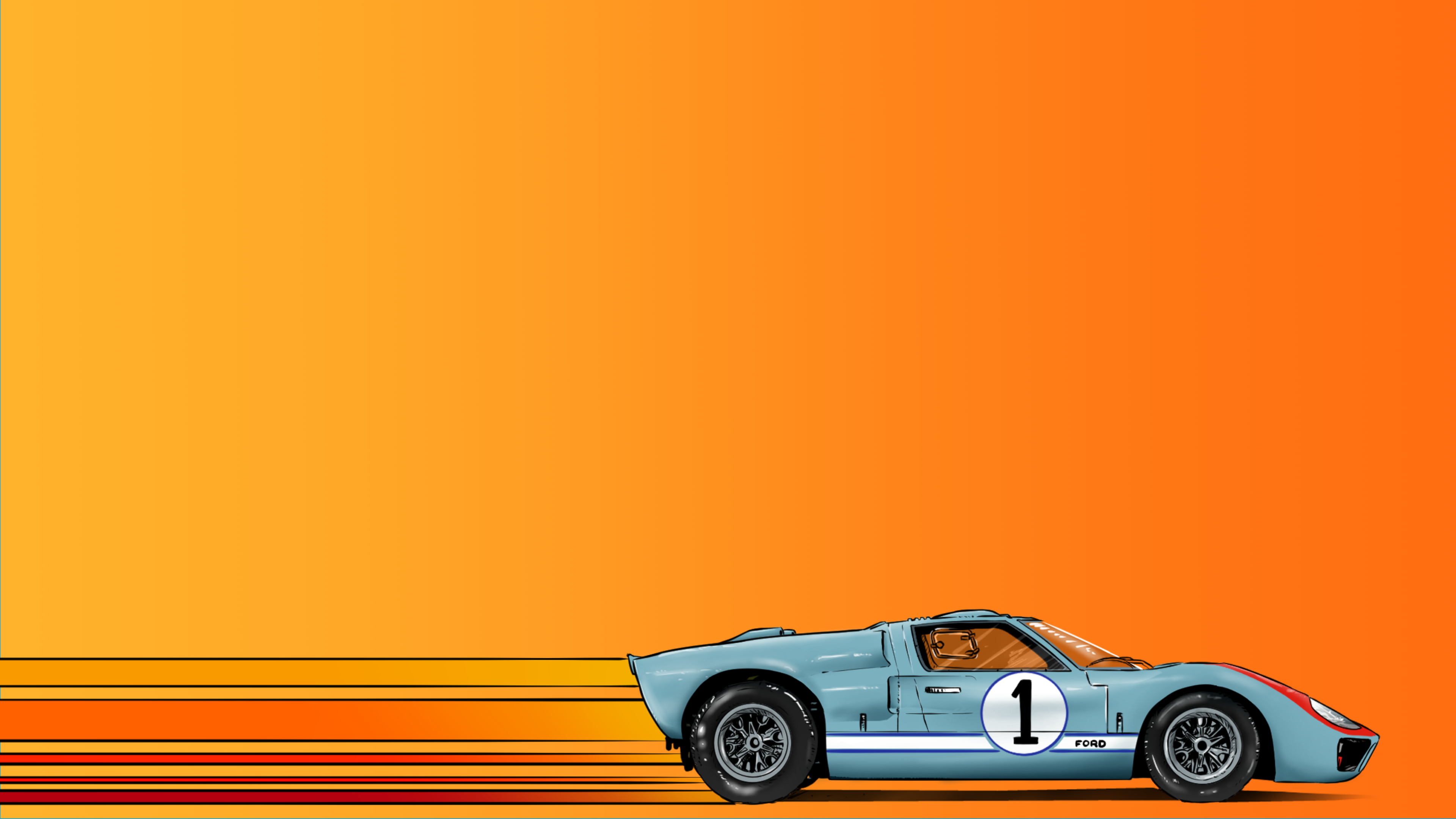 Ford GT 40 1966 Inspired