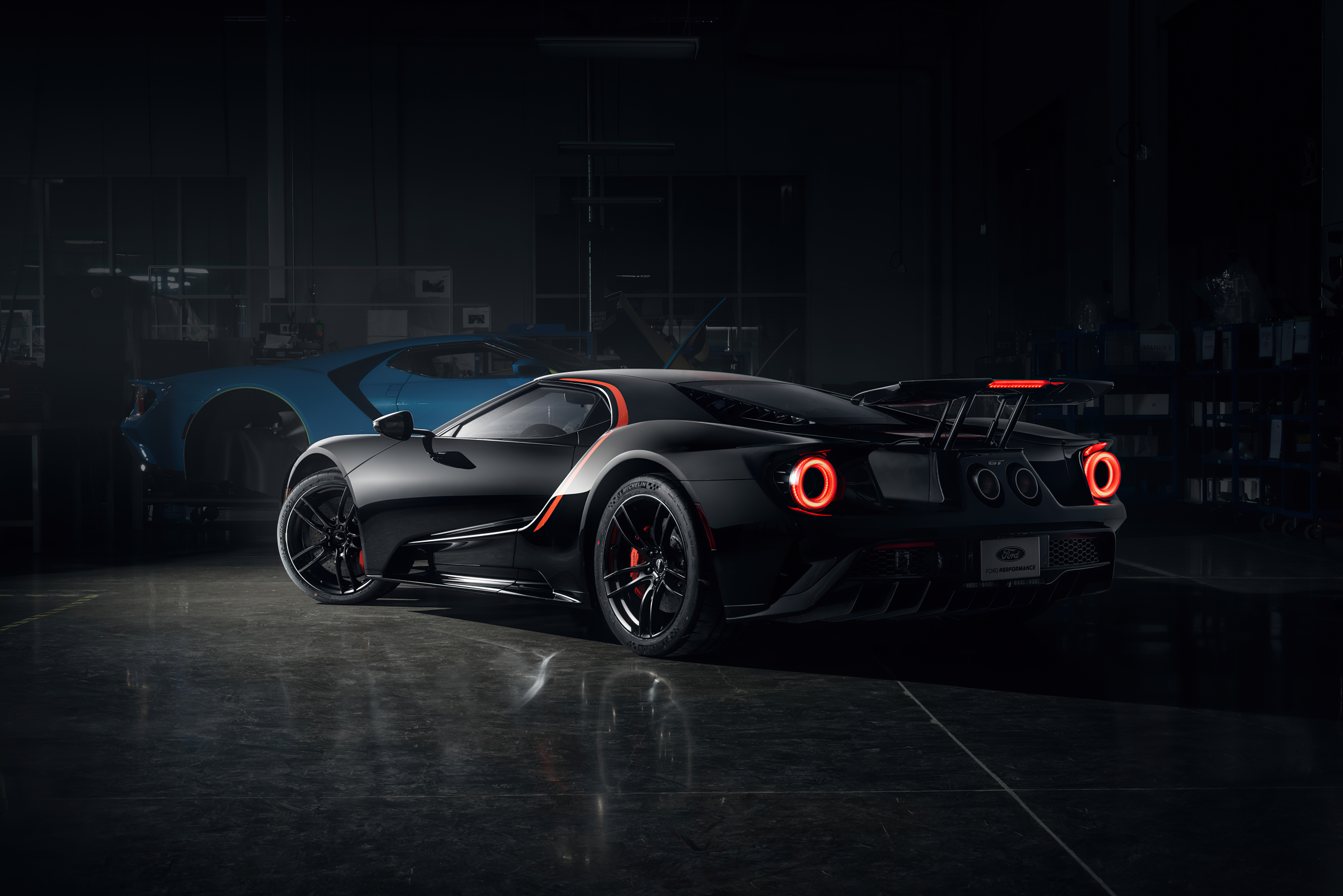 2022 Ford GT Rear 4k Wallpaper, HD Cars