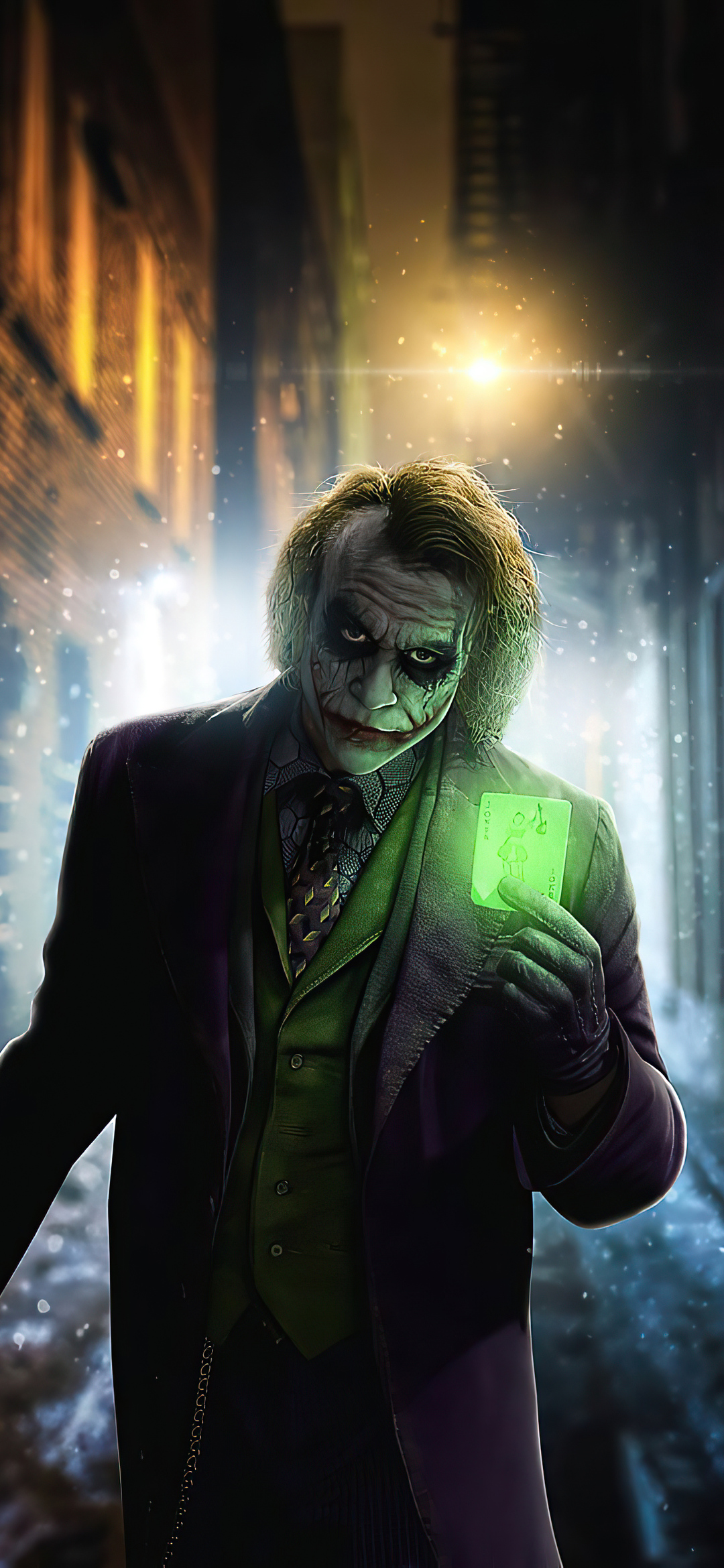 Joker Heath Ledger iPhone Wallpaper