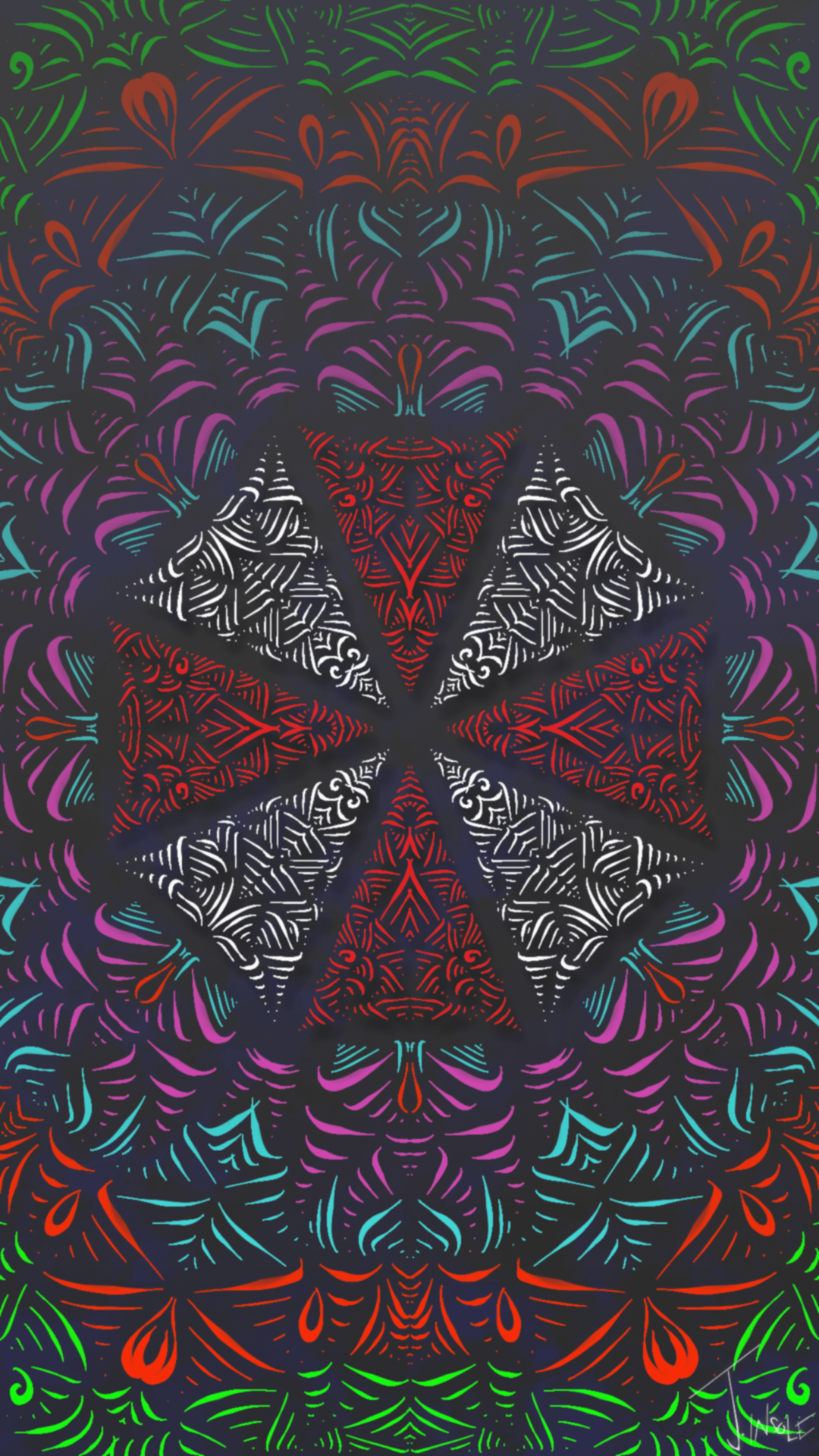 OC I make psychedelic Resi art pt. 9